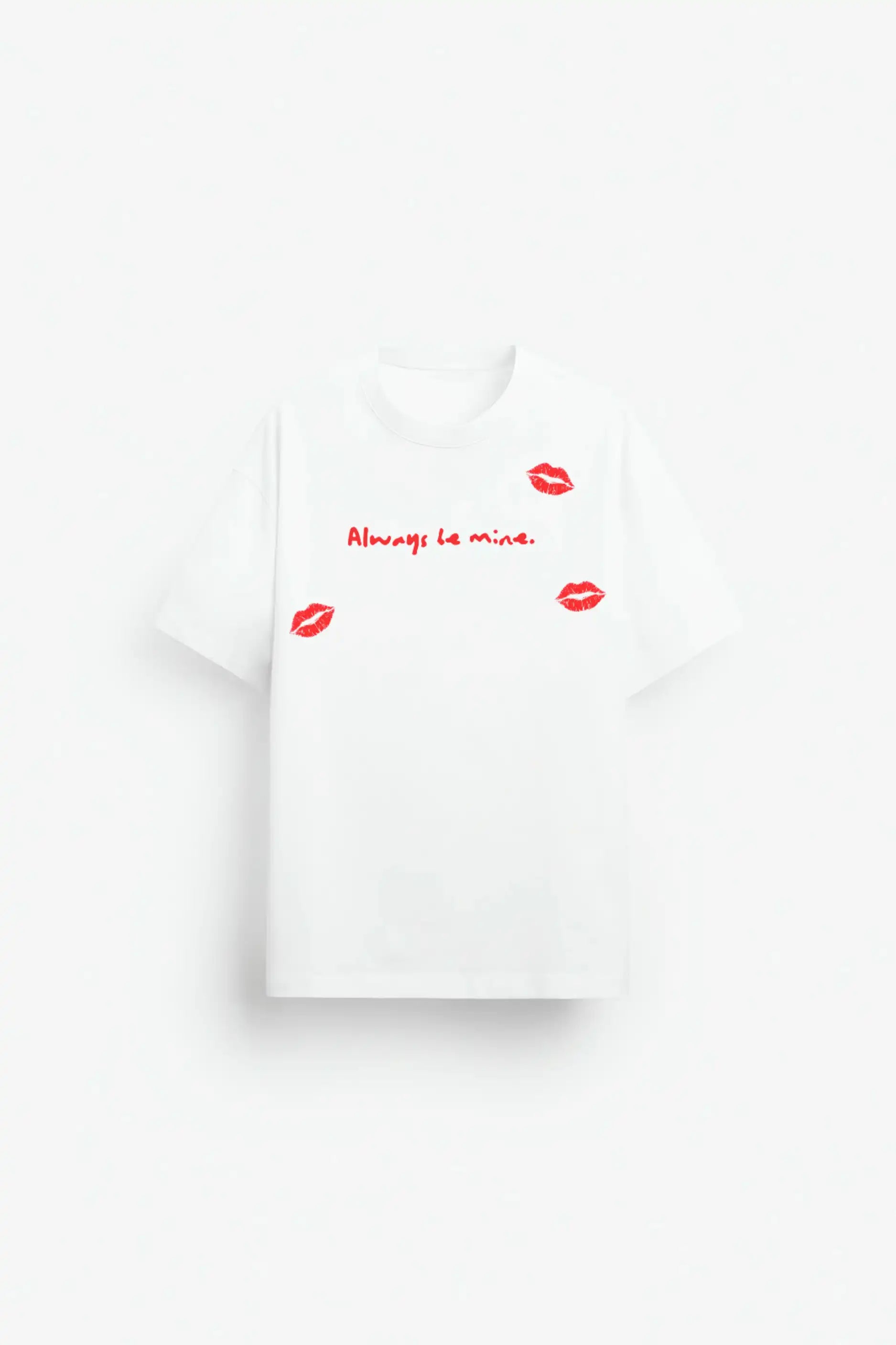 Always Be Mine Oversized T-shirt Off - white - Strells