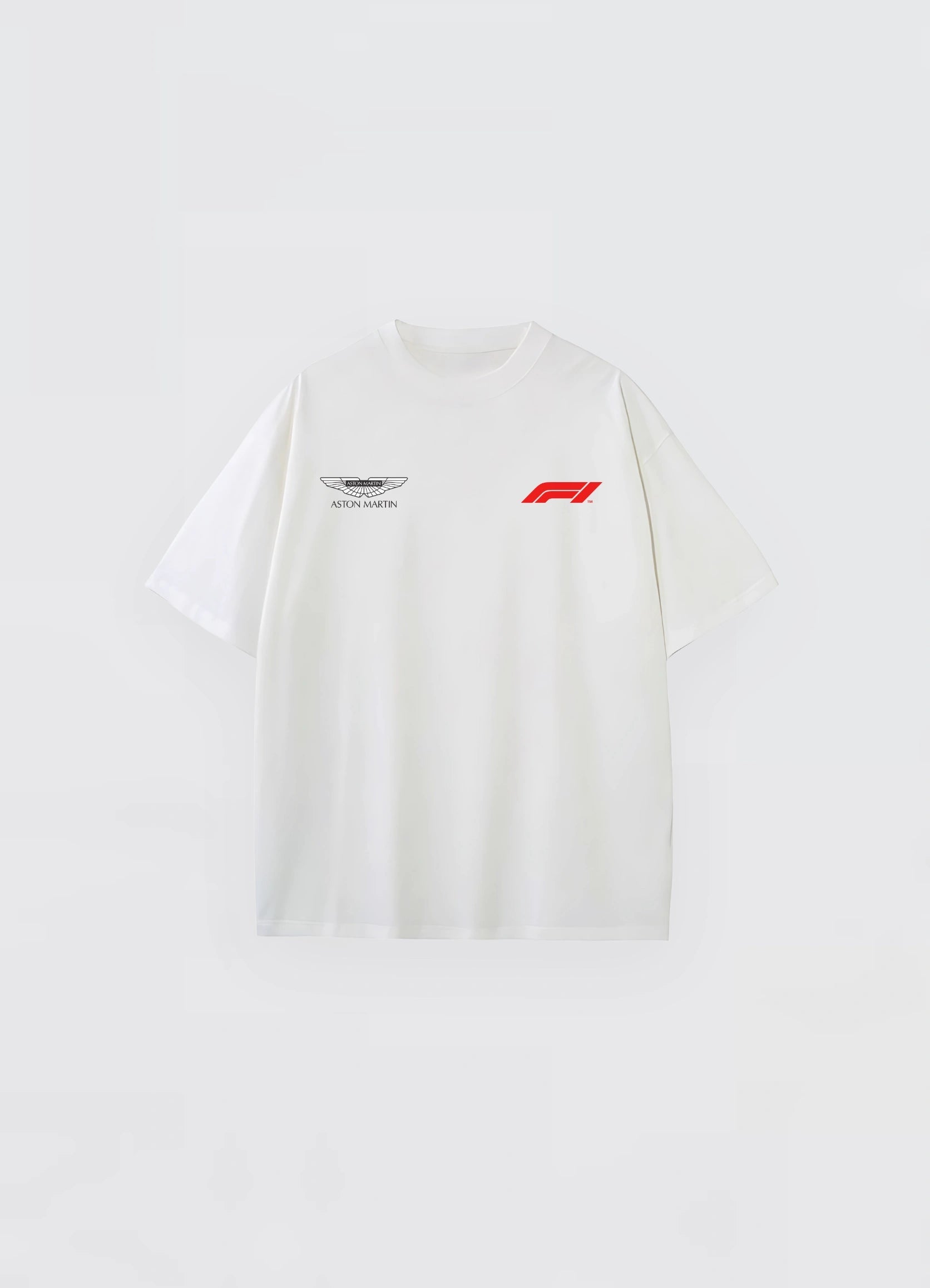 Aston Martin Formula 1 Team Oversized T-shirt Off - white - Strells