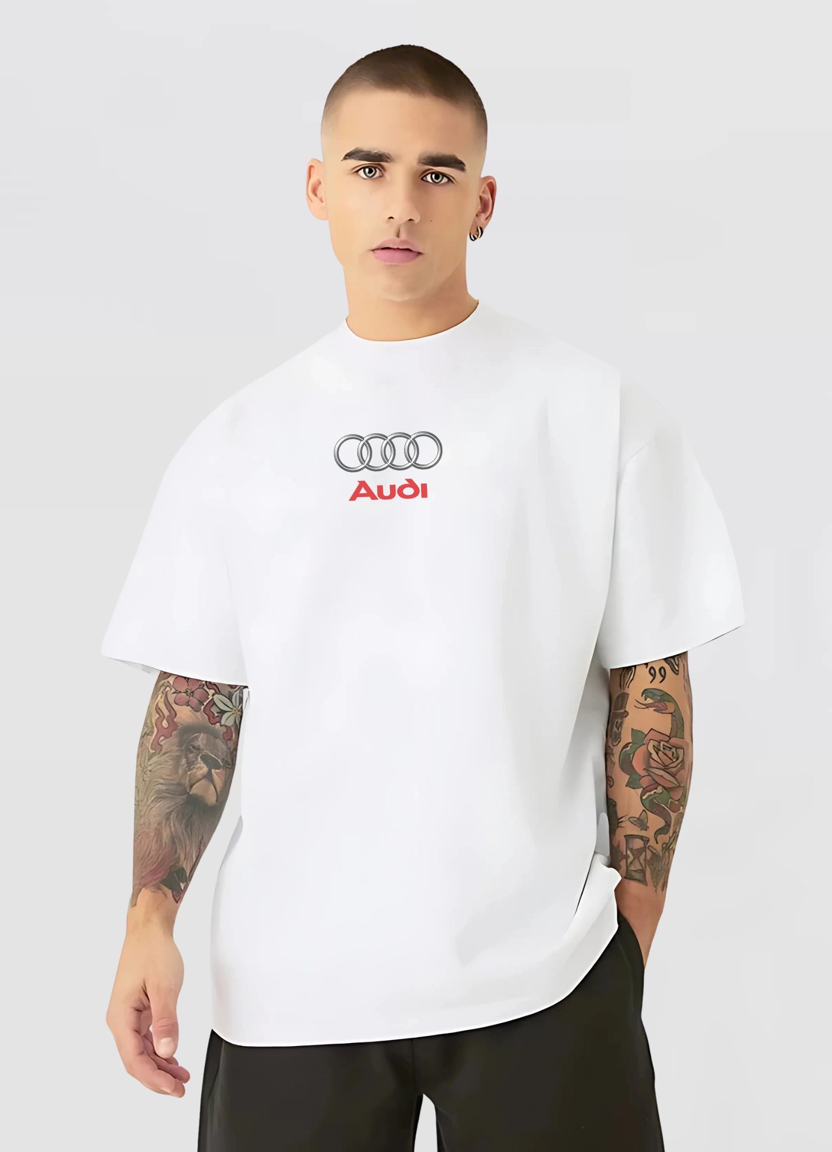Audi A5 Oversized T-shirt Off - white - Strells