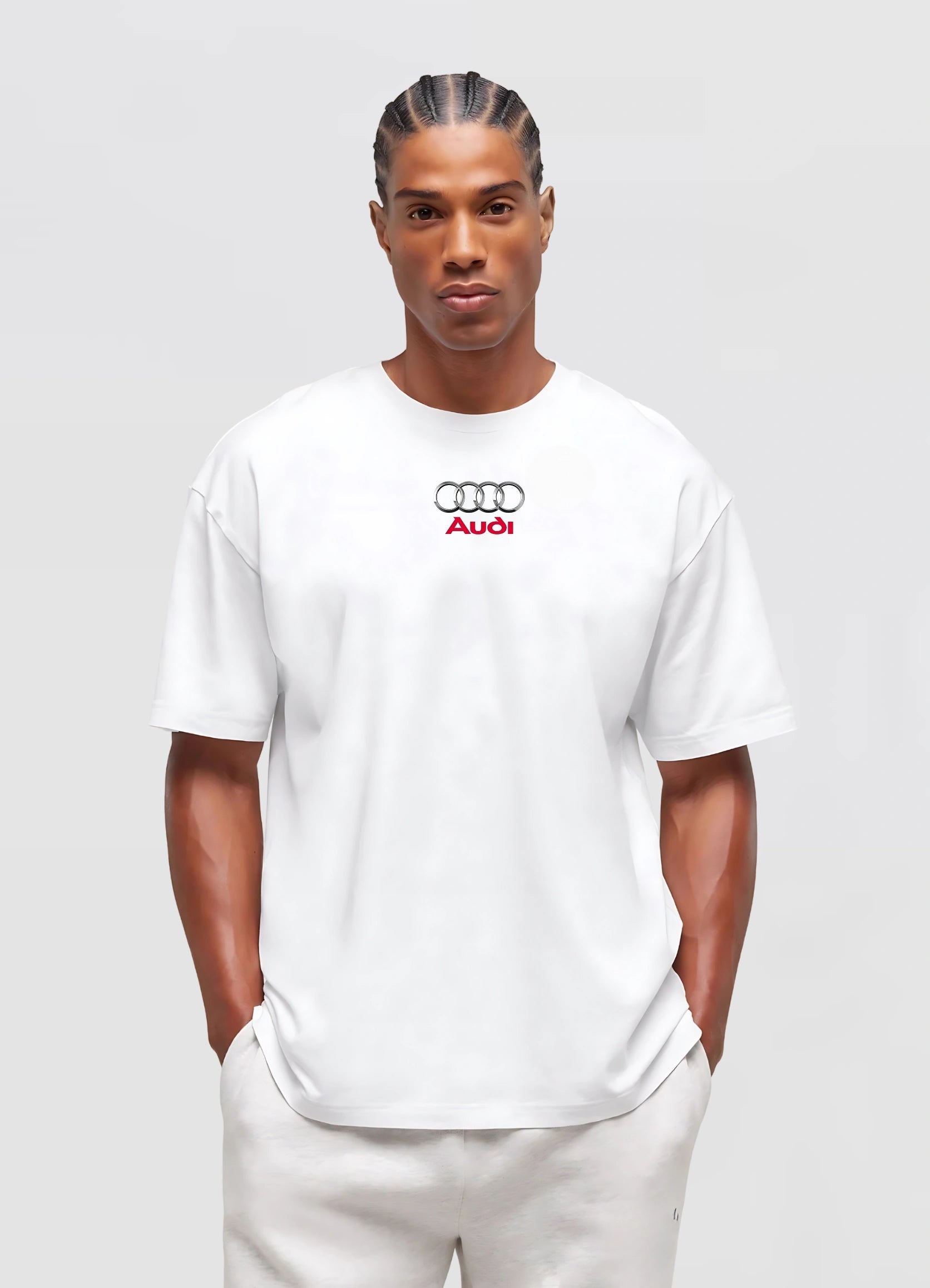 Audi R8 Spyder V10 Oversized T-shirt Off - white - Strells
