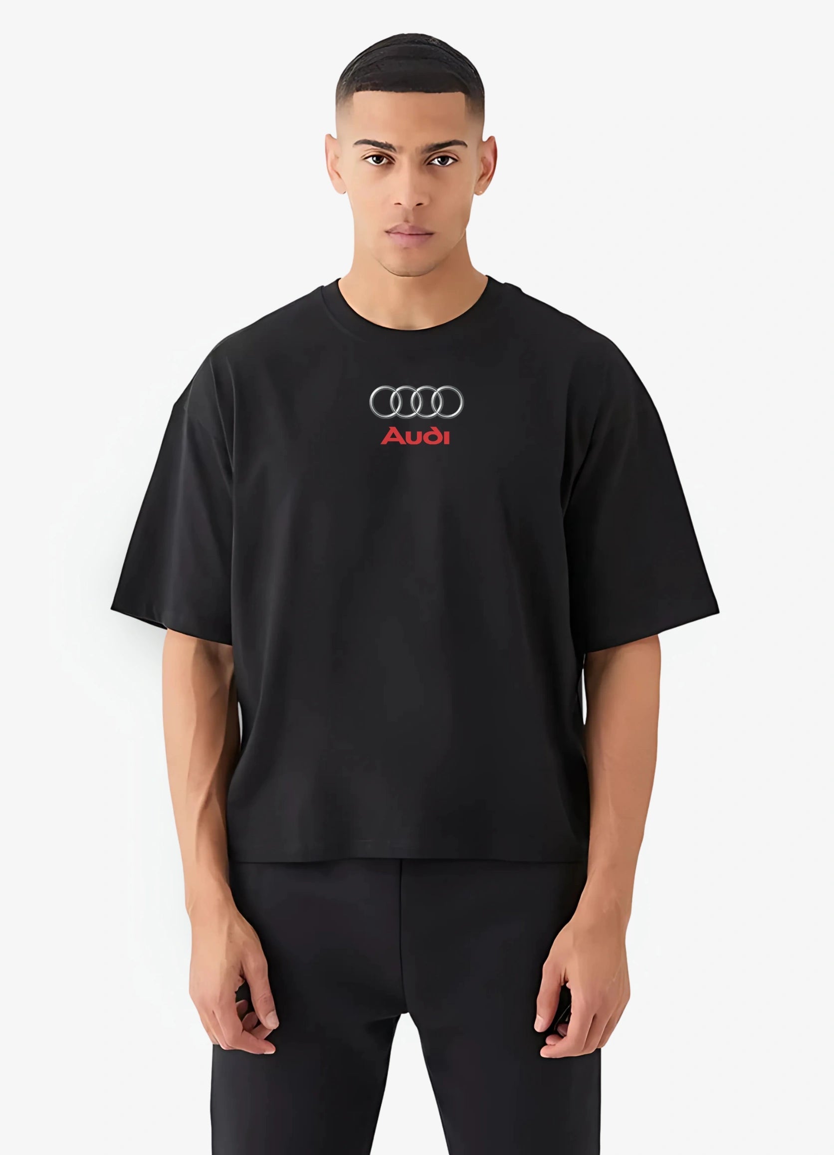 Audi RS6 AVANT Oversized T-shirt Black - Strells