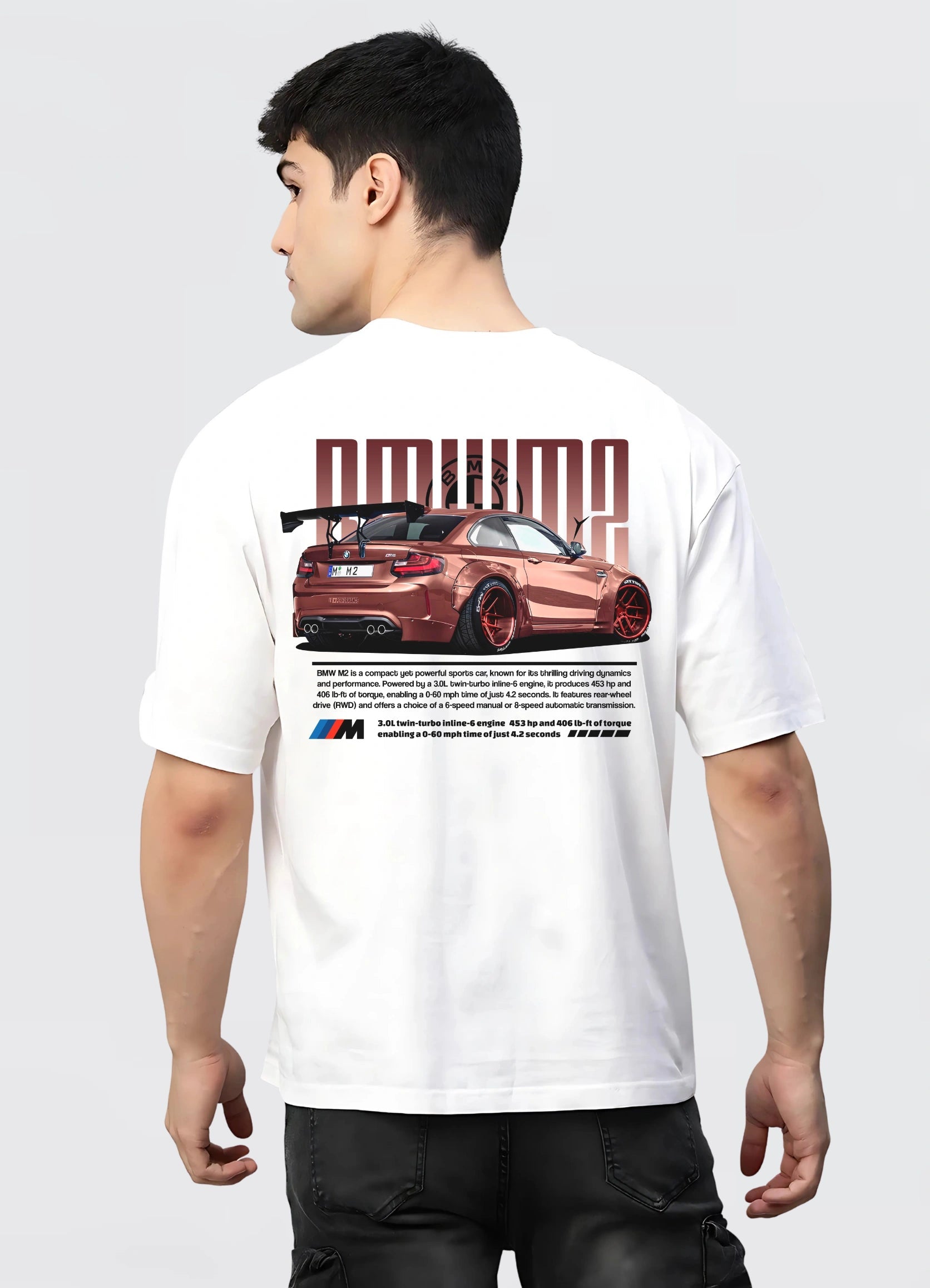 BMW M2 Oversized T-shirt Off - white - Strells