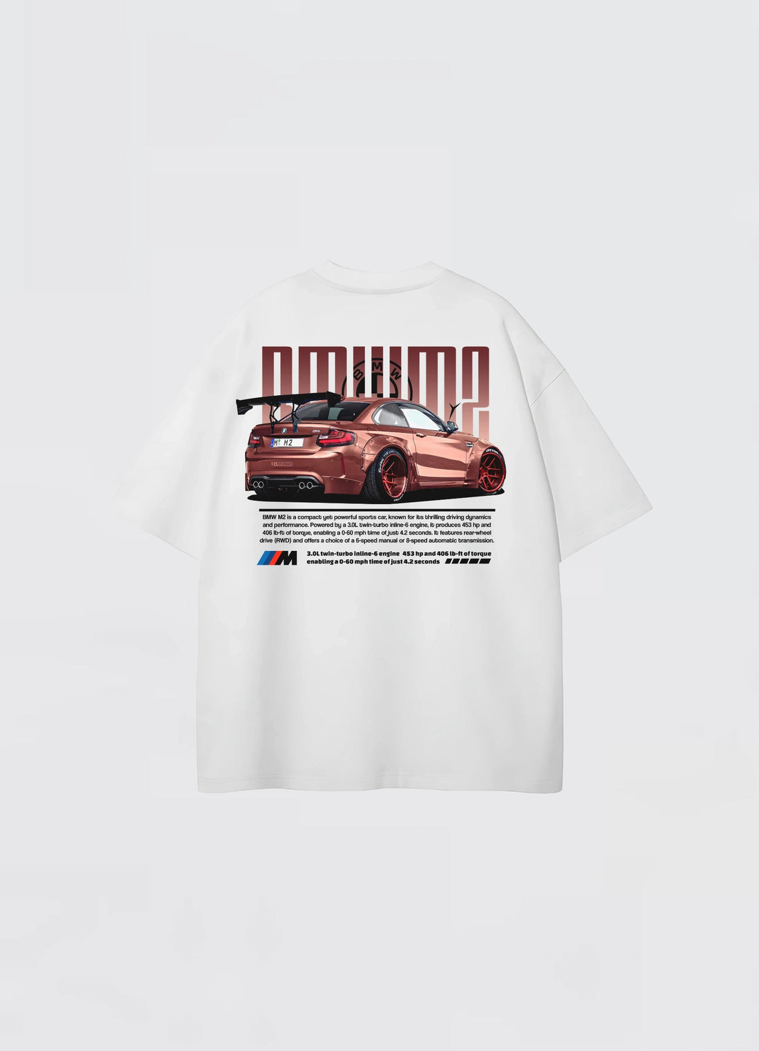 BMW M2 Oversized T-shirt Off - white - Strells