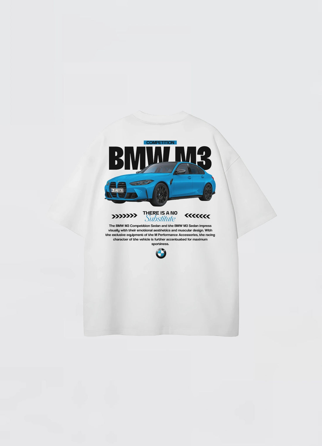 BMW M3 Competition Oversized T-shirt Off - white - Strells