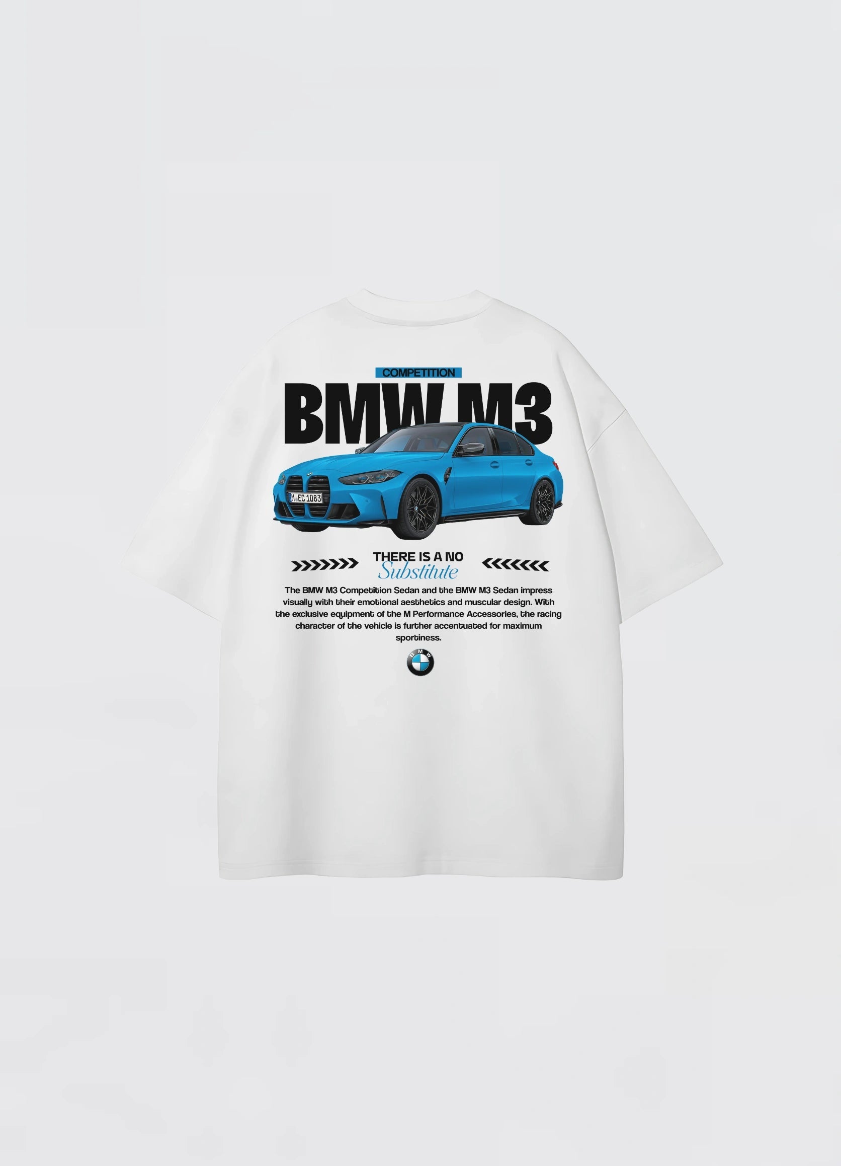 BMW M3 Competition Oversized T-shirt Off - white - Strells