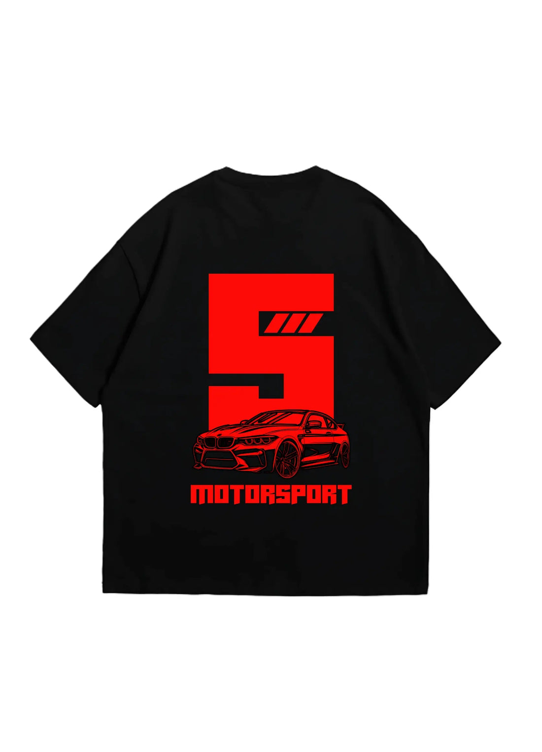 BMW M5 Motorsport Oversized T-shirt Black - Strells