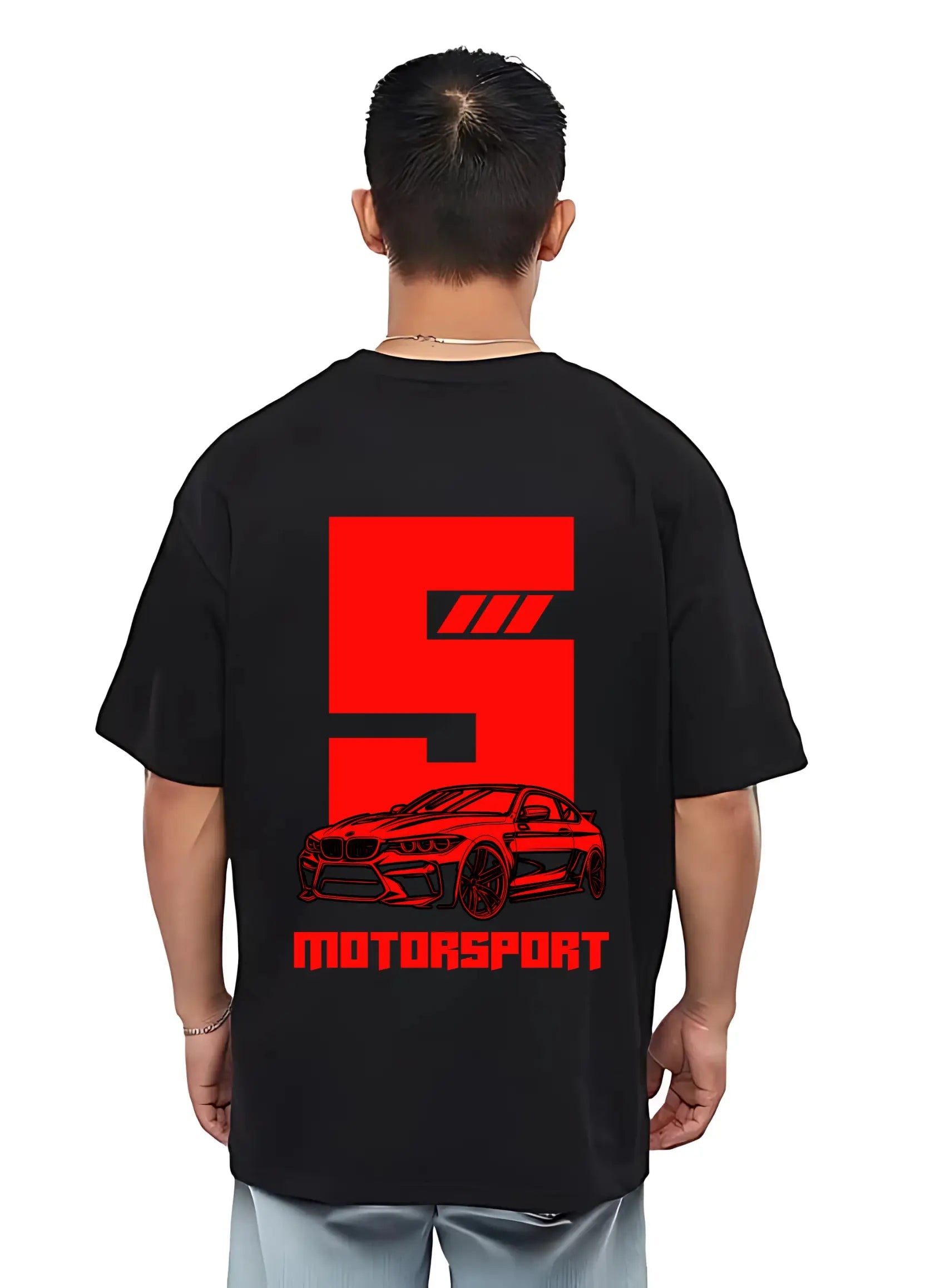 BMW M5 Motorsport Oversized T-shirt Black - Strells