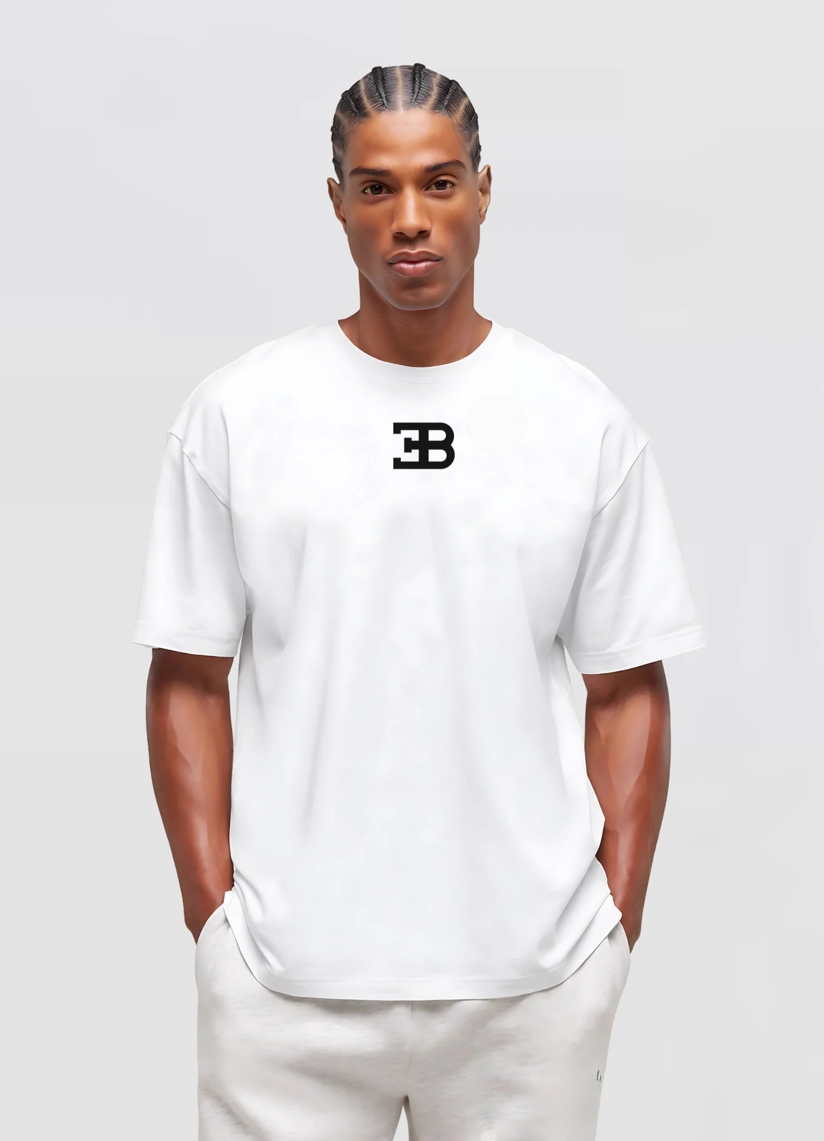 Bugatti Chiron Oversized T-shirt Off - white - Strells
