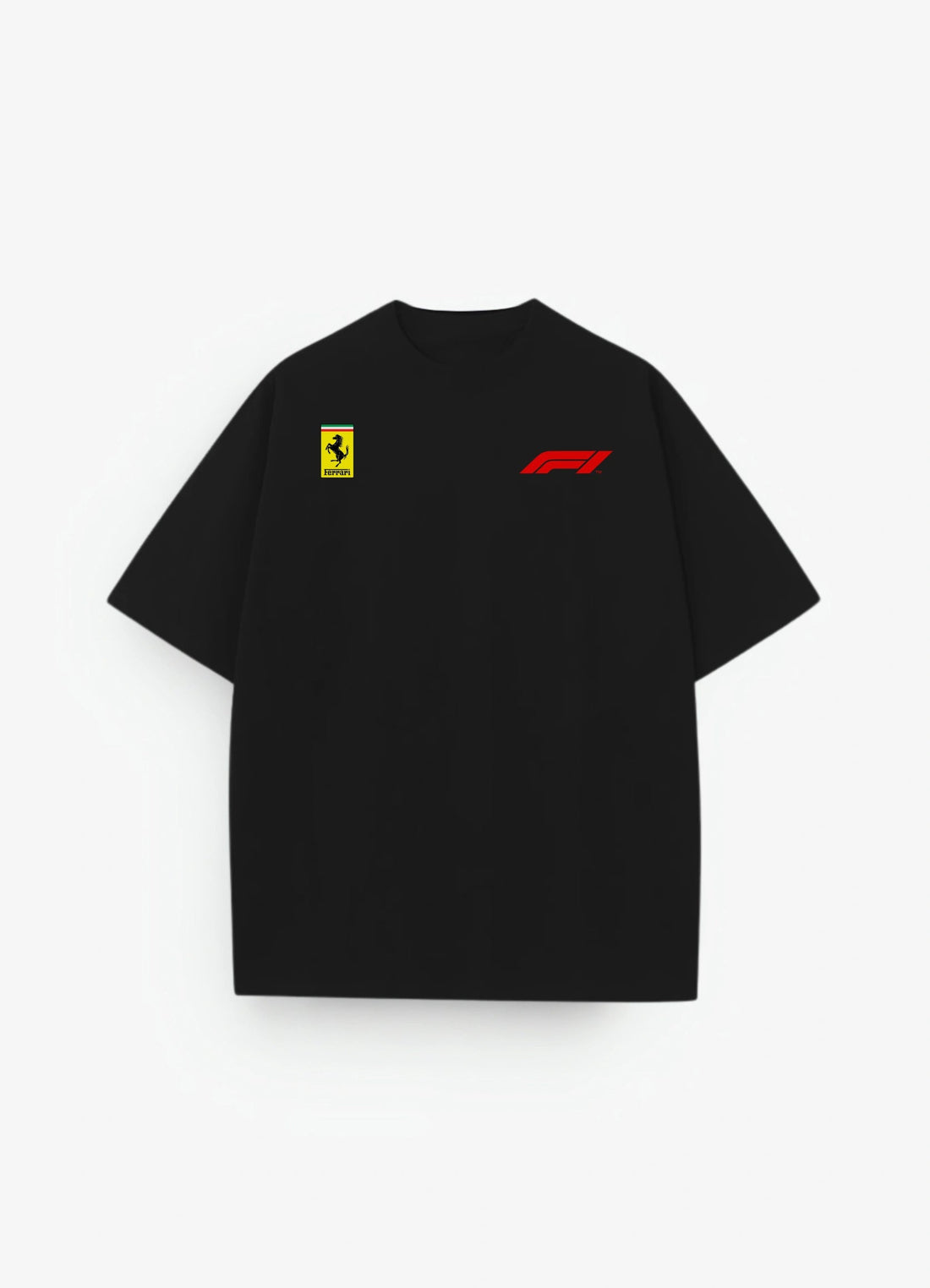 Charles Leclerc Oversized T-shirt Black - Strells