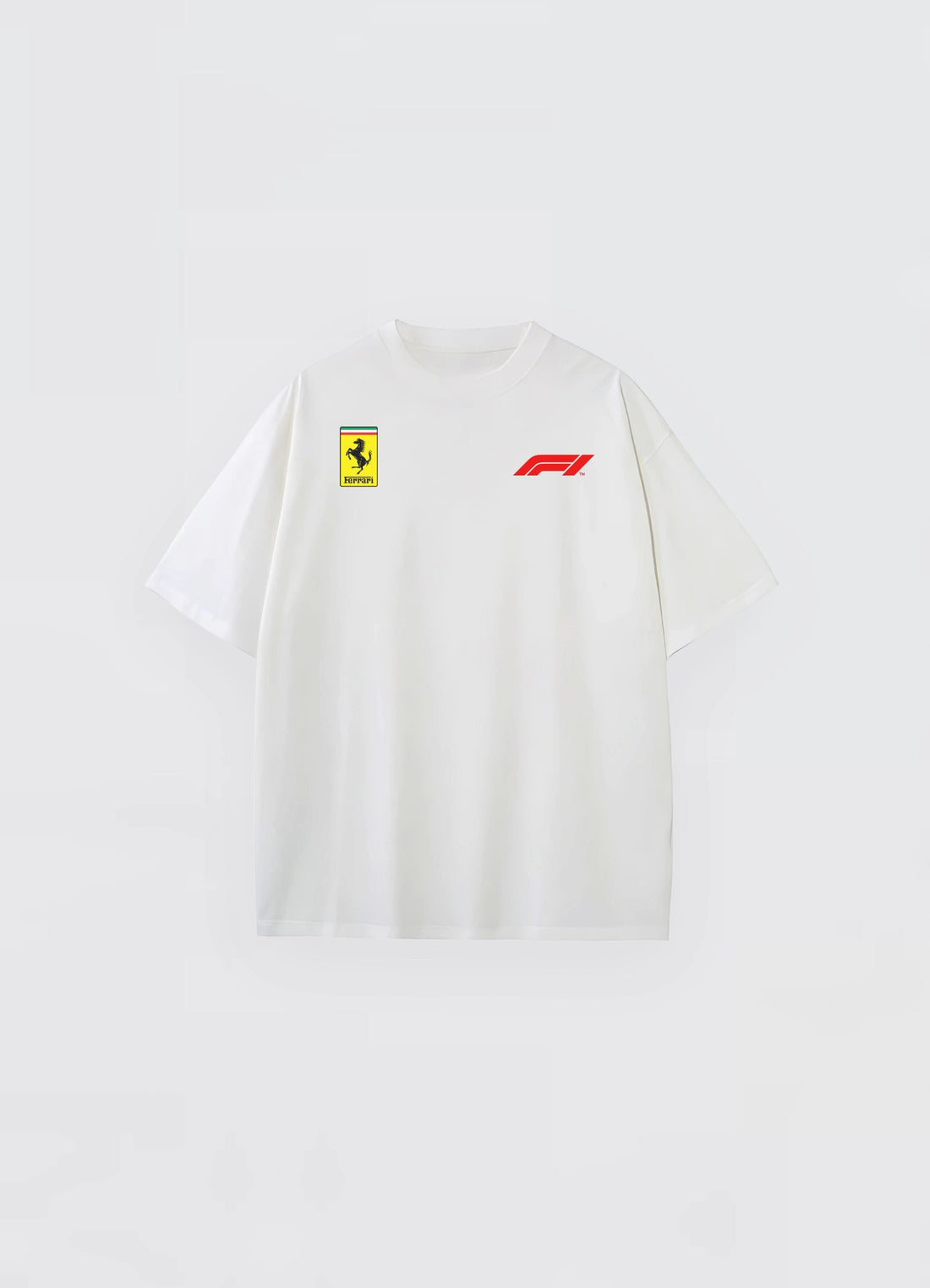 Charles Leclerc Oversized T-shirt Off - white - Strells