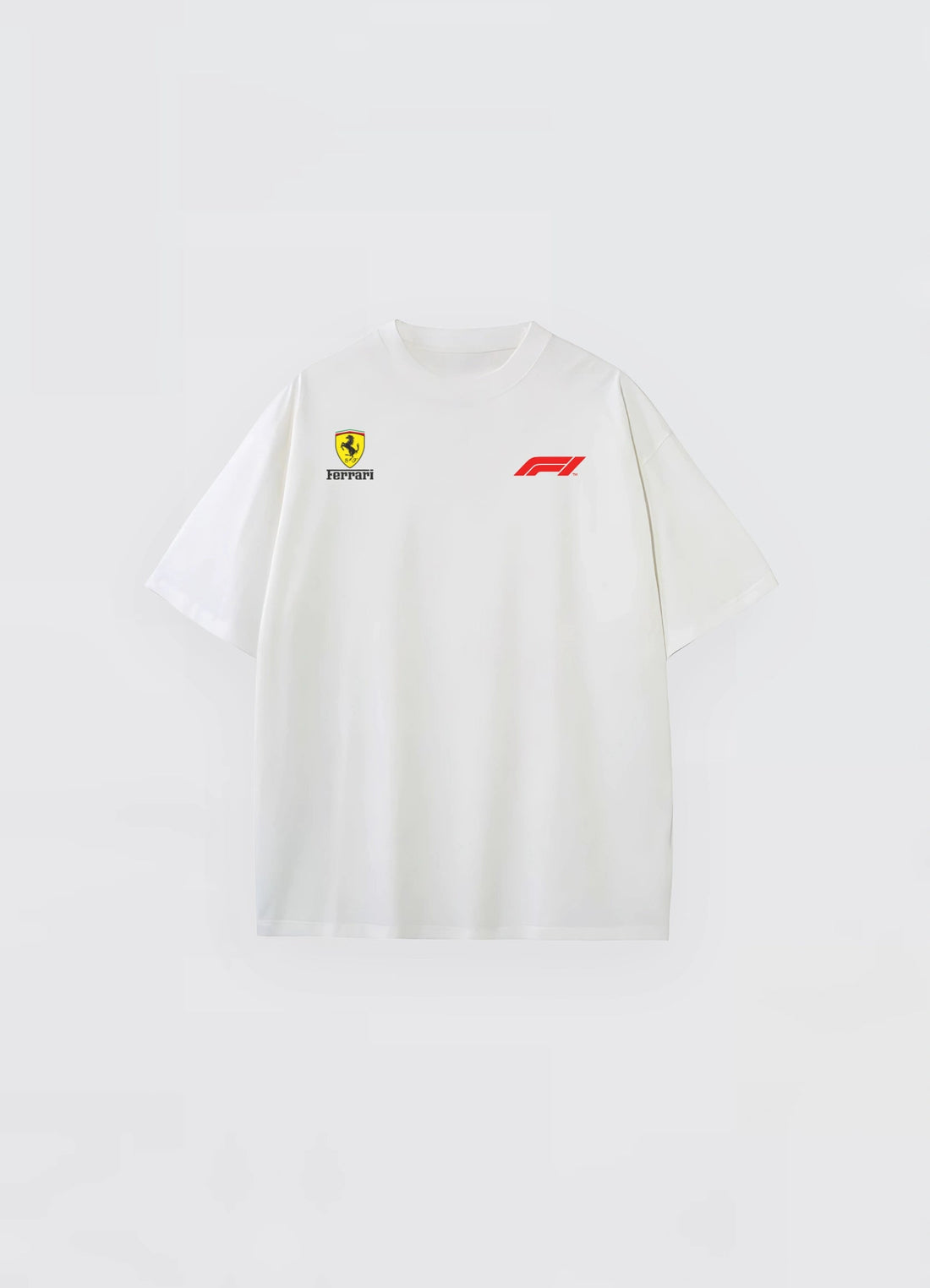 Charles Leclerc Oversized T-shirt White - Strells