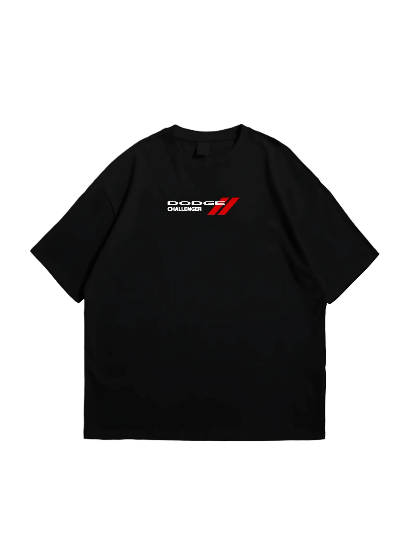 Dodge Challenger Oversized T-shirt Black - Strells