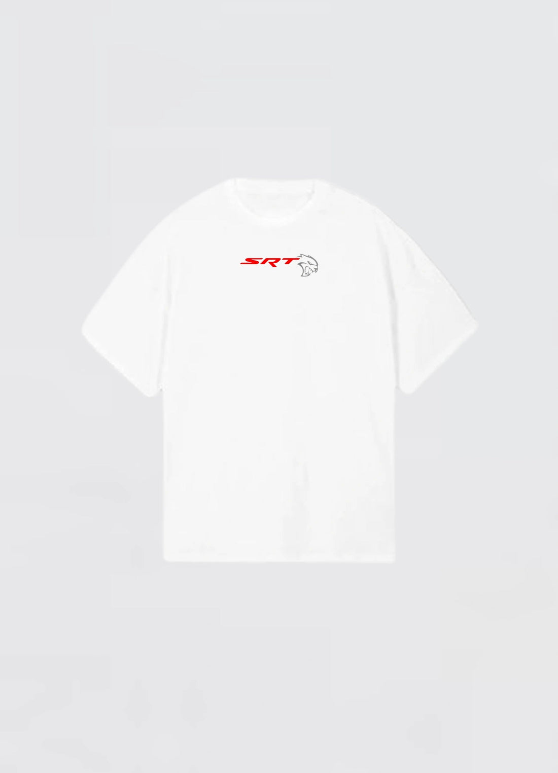Dodge Challenger SRT Hellcat Oversized T-shirt Off - white - Strells
