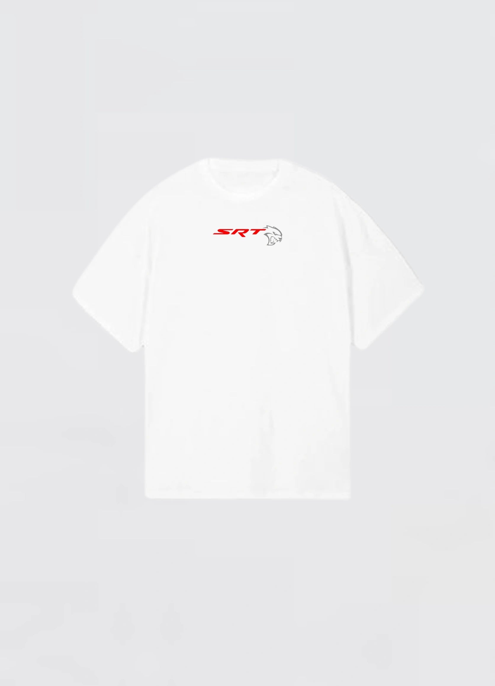 Dodge Challenger SRT Hellcat Oversized T-shirt Off - white - Strells