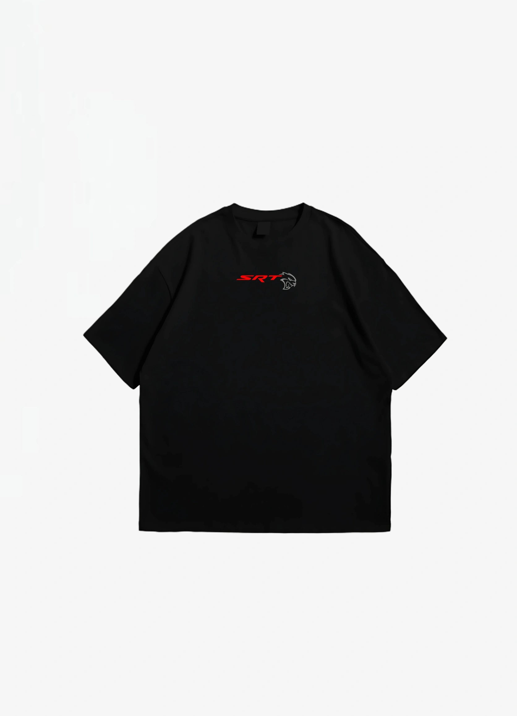 Dodge Challenger SRT Oversized T-shirt Black - Strells
