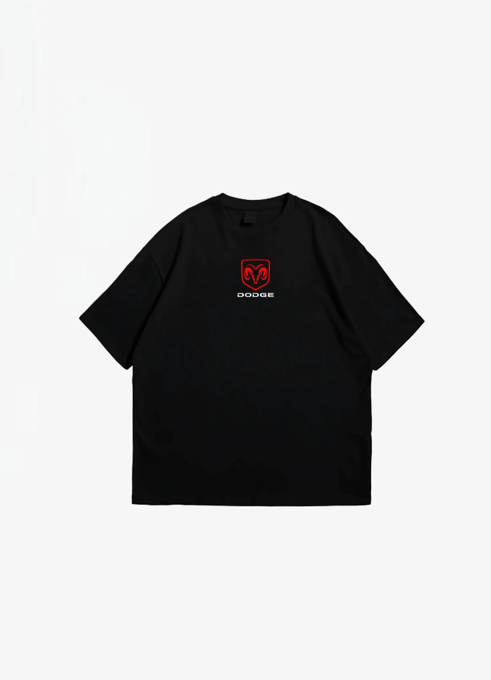 Dodge Charger Oversized T-shirt Black - Strells