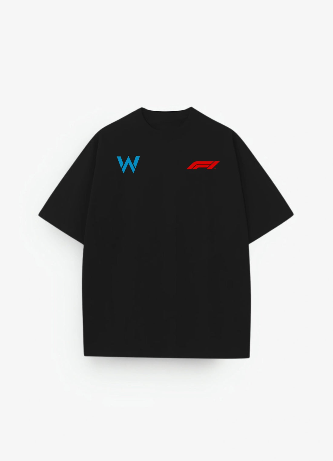 F1 Franco Colapinto Oversized T-shirt Black - Strells