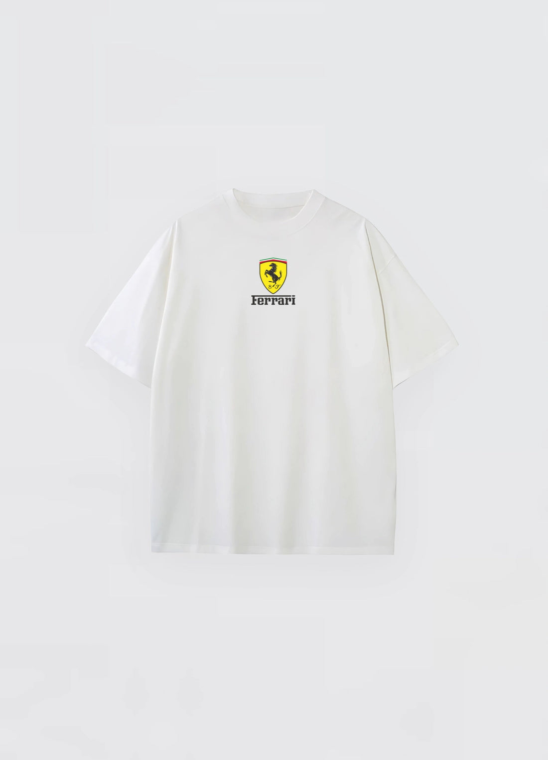 Ferrari Oversized T-shirt Off - white - Strells