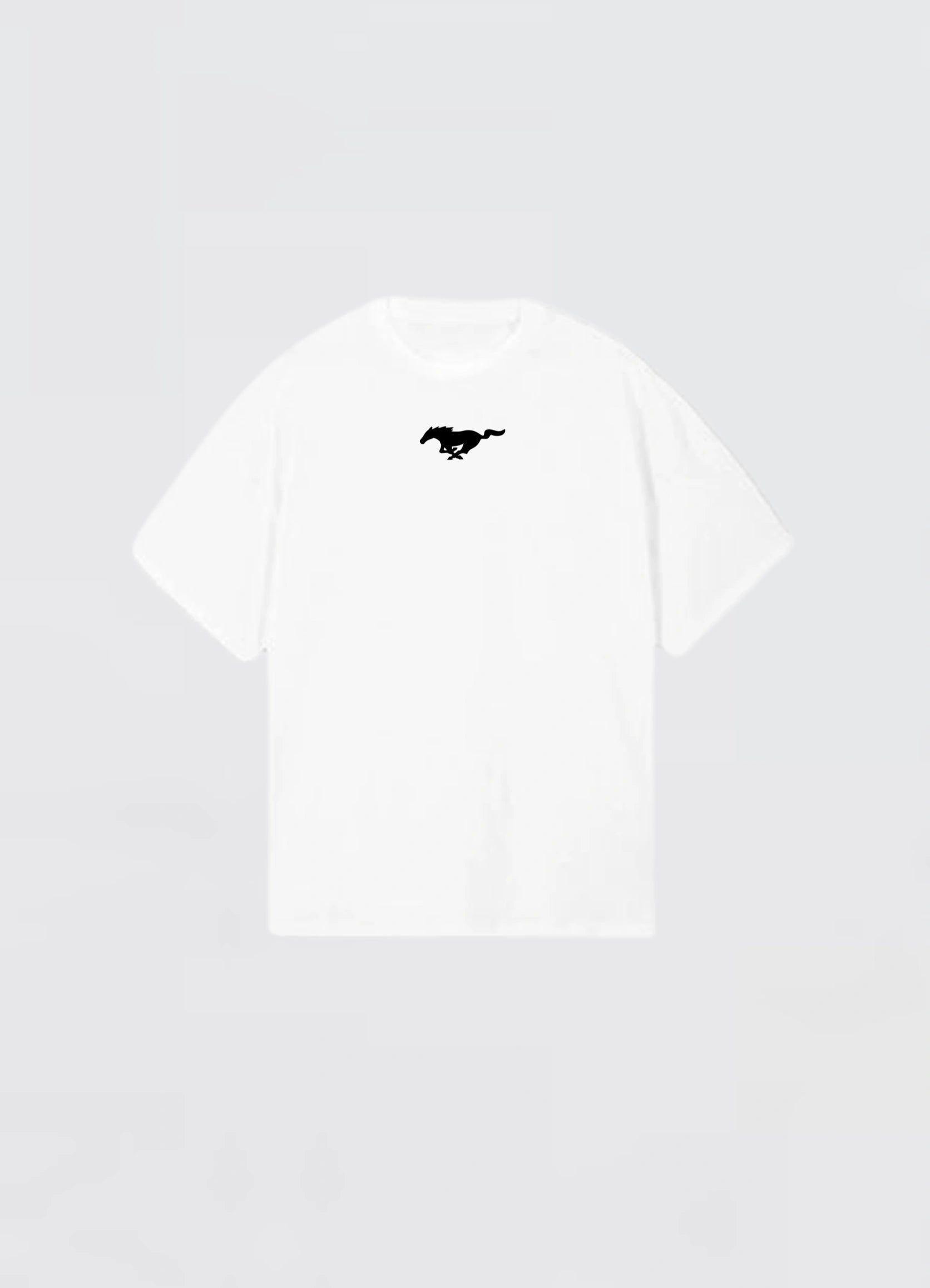 Ford Mustang FASTBACK 1965 Oversized T-shirt Off - white - Strells