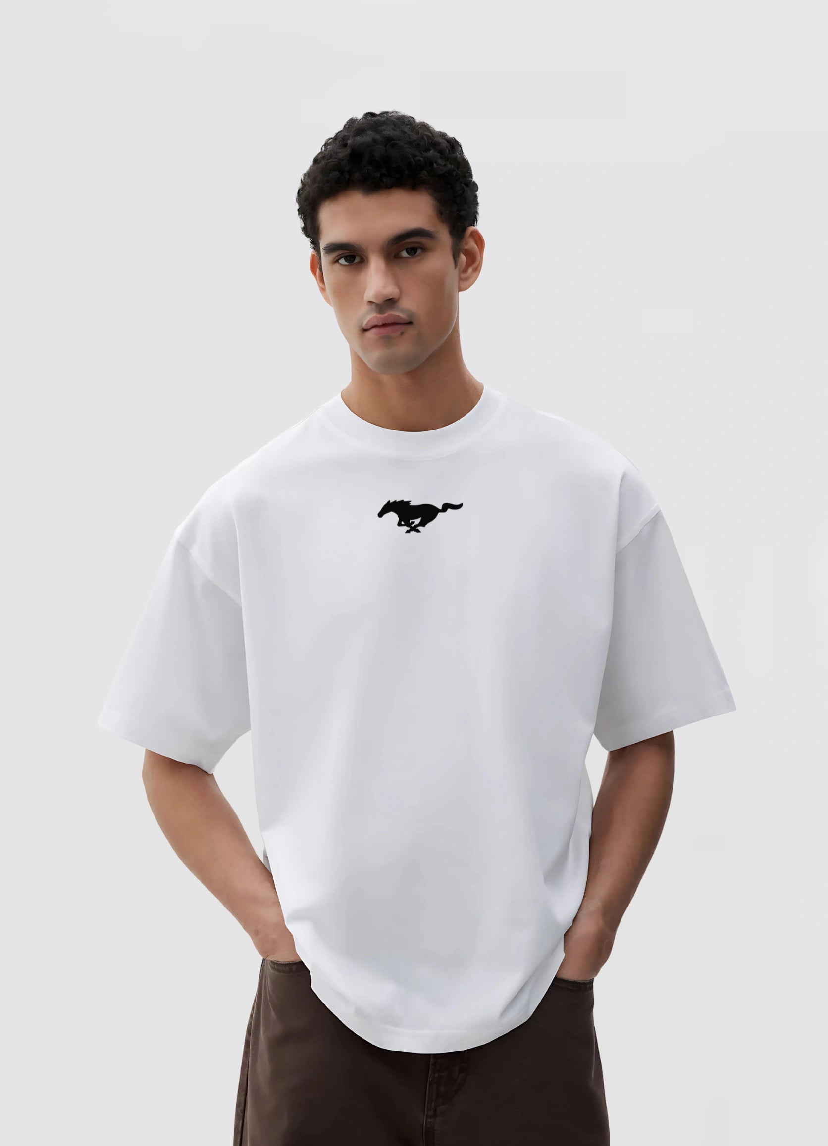 Ford Mustang GT350 Oversized T-shirt Off - white - Strells