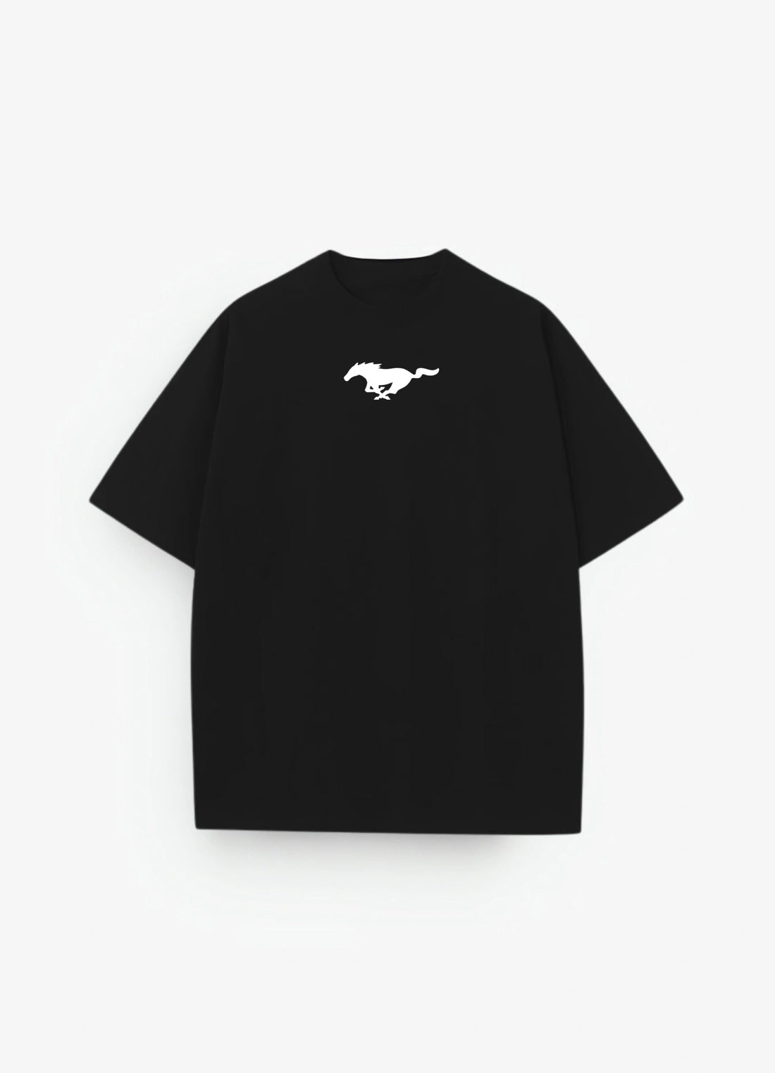 Ford Mustang GT500 Shelby Oversized T-shirt Black - Strells