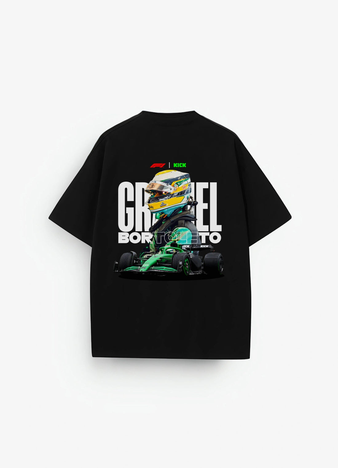 Gabriel Bortoleto Oversized T-shirt Black - Strells