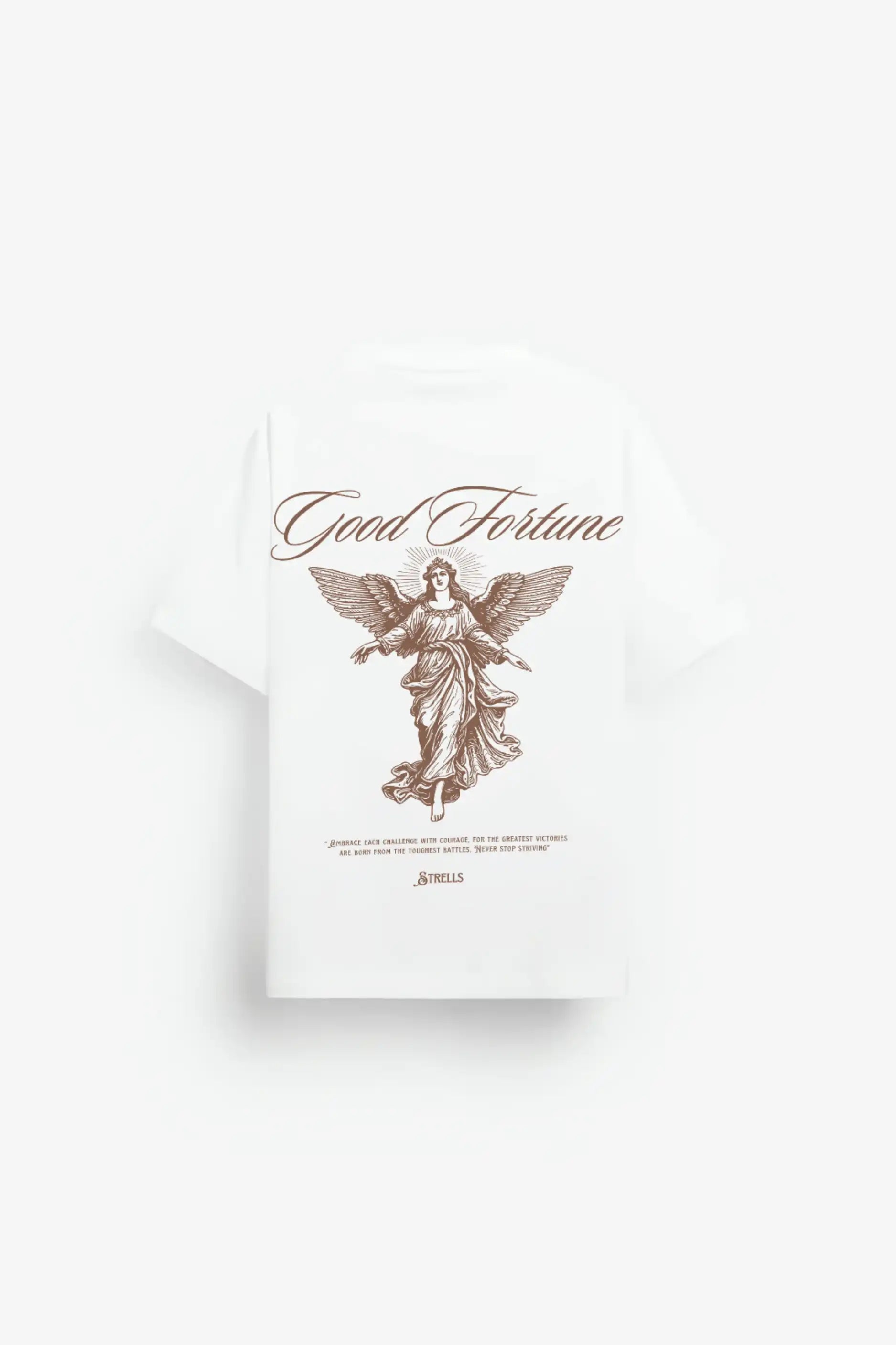 God Fortune Oversized T-shirt Off - white - Strells
