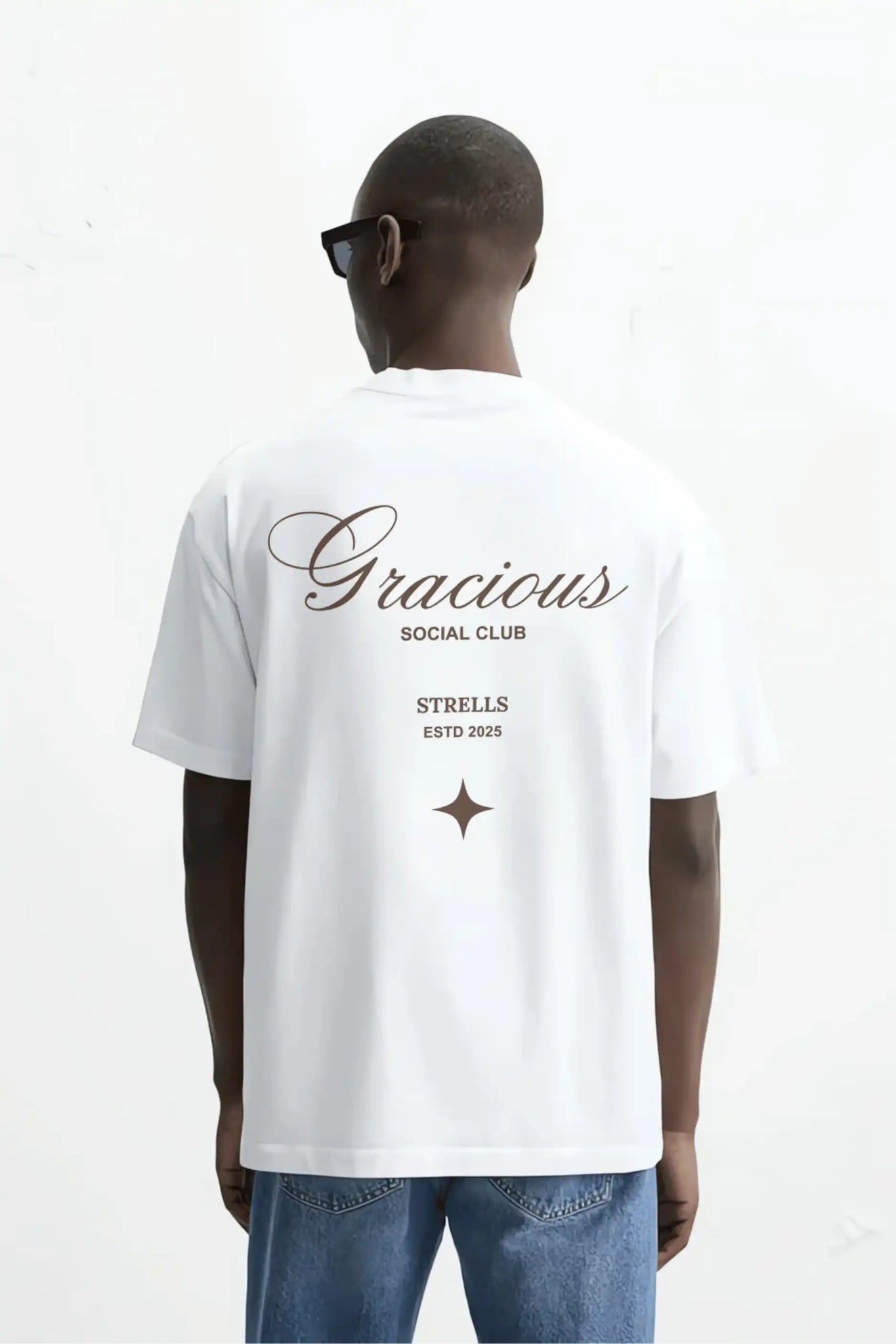 Gracious Oversized T-shirt Off-white - Strells