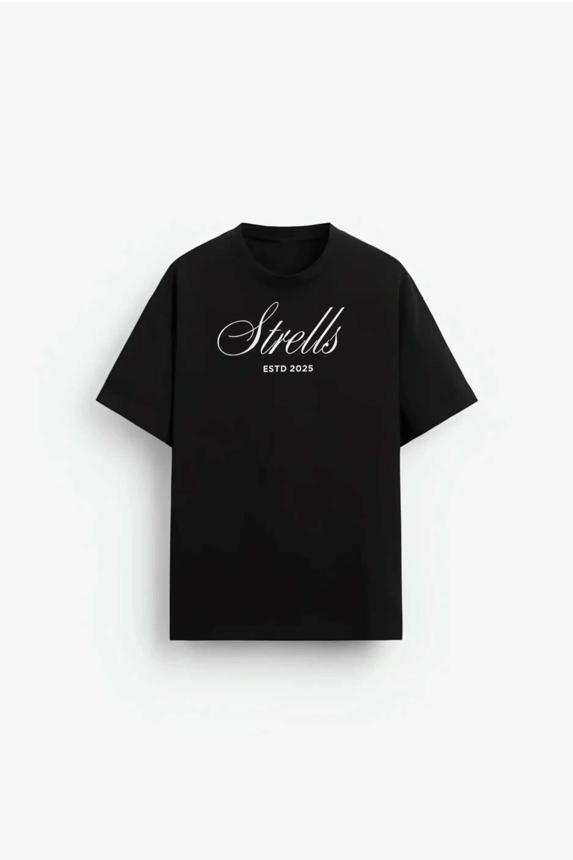 Happy Soul Oversized T-shirt Black - Strells