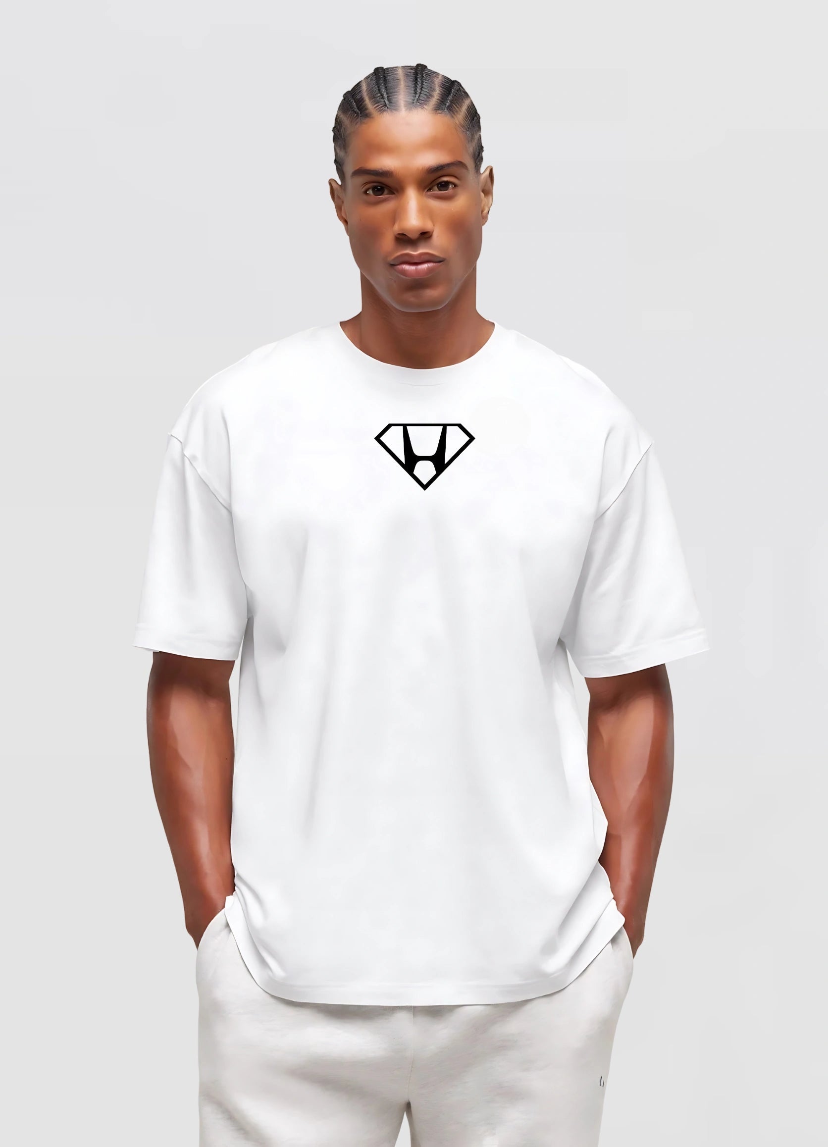Honda Acura Oversized T-shirt Off - white - Strells