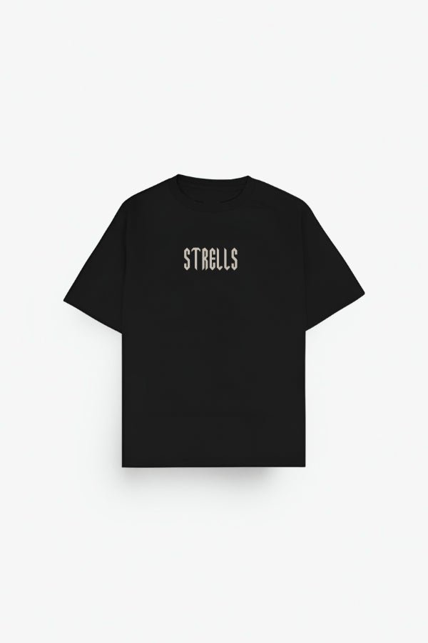 Hustler oversized T-shirt Black - Strells