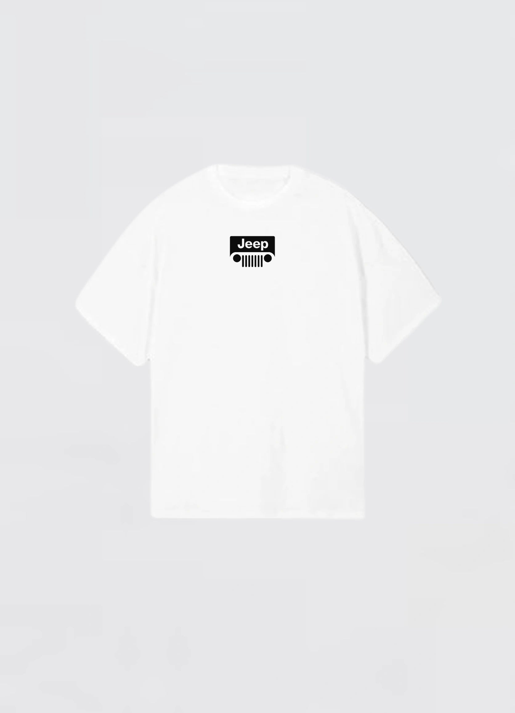 Jeep Rubicon Oversized T-shirt Off - white - Strells