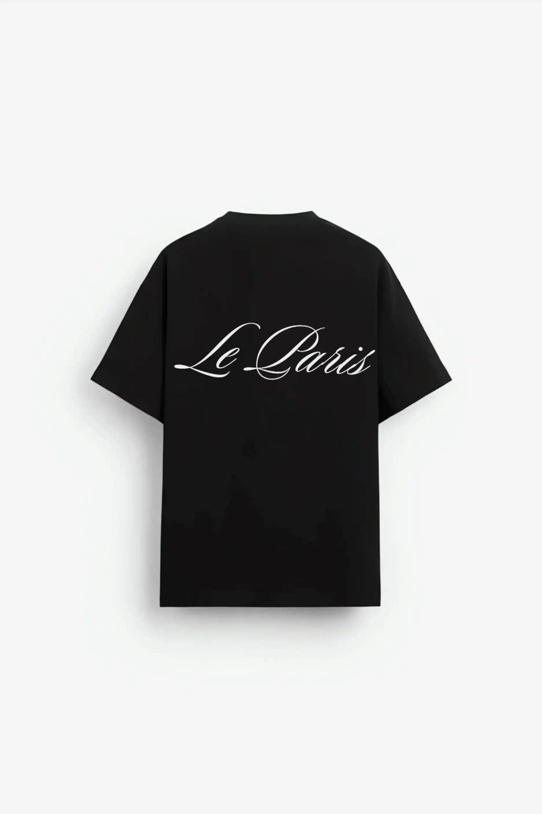 Le Paris Oversized T-shirt Black - Strells