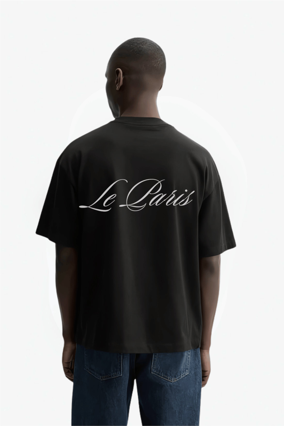 Le Paris Oversized T-shirt Black - Strells