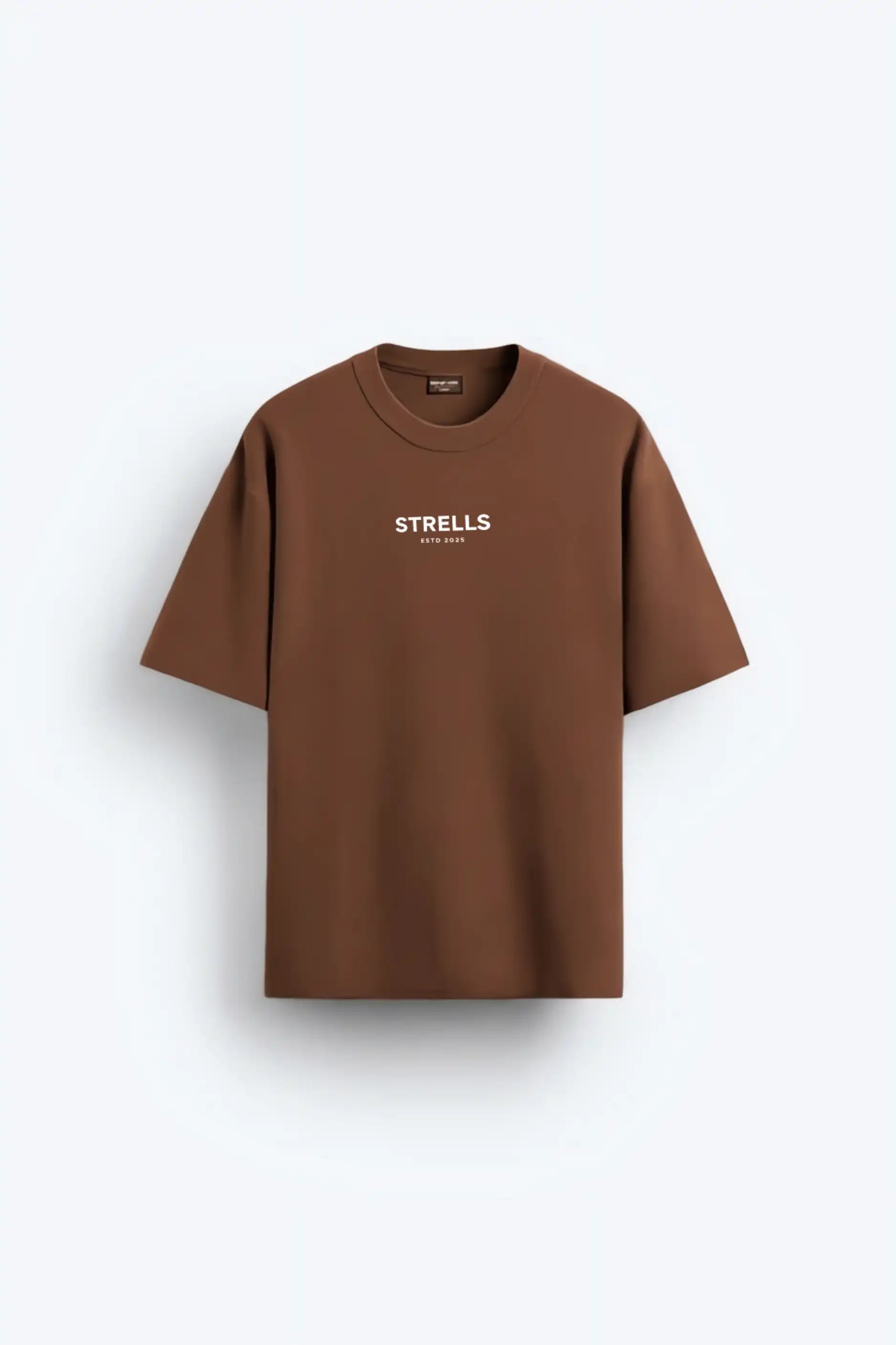 Le Paris Oversized T-shirt Chocolate - Strells