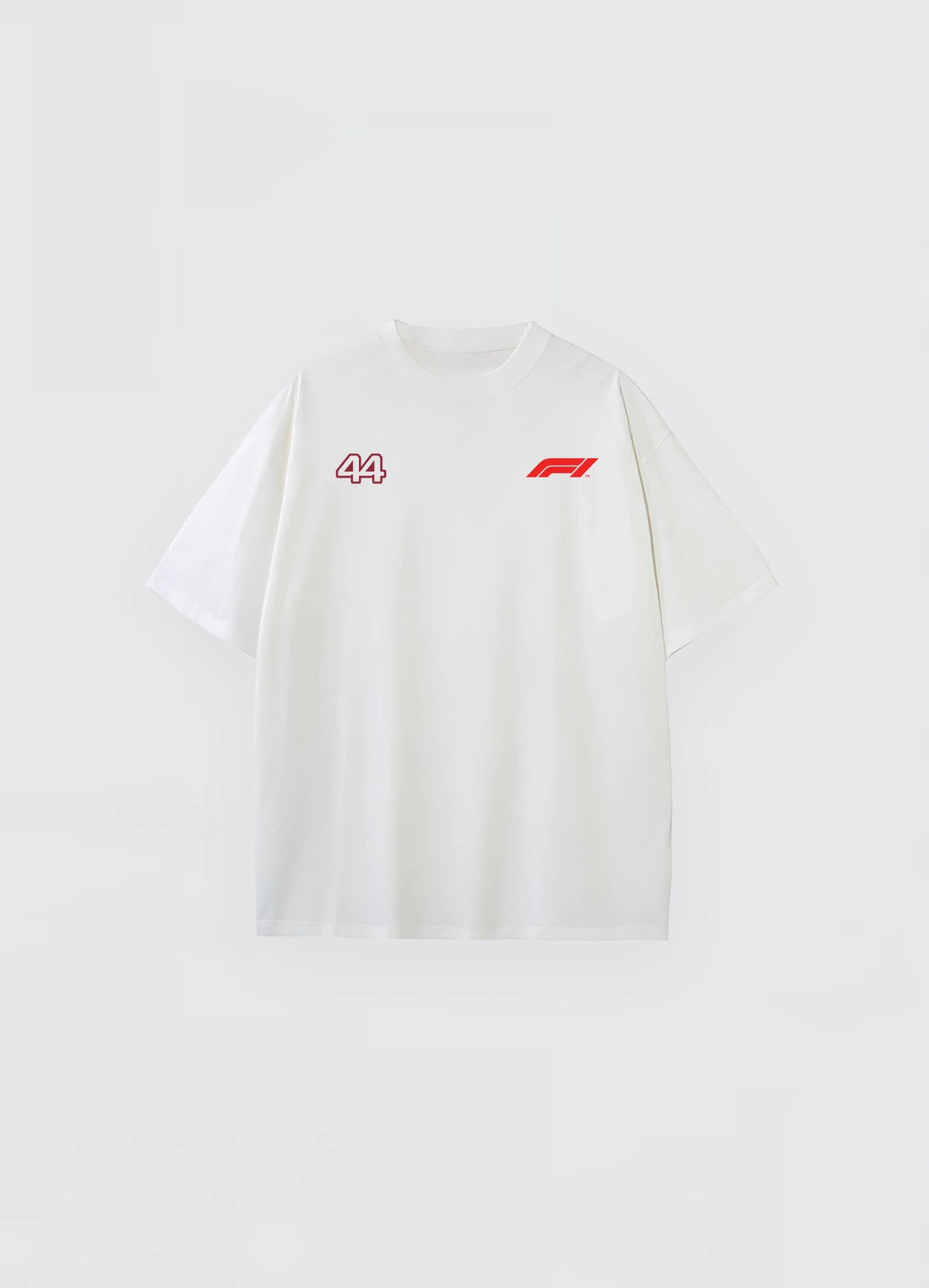 Lewis Hamilton Ferrari Oversized T-shirt Off - white - Strells