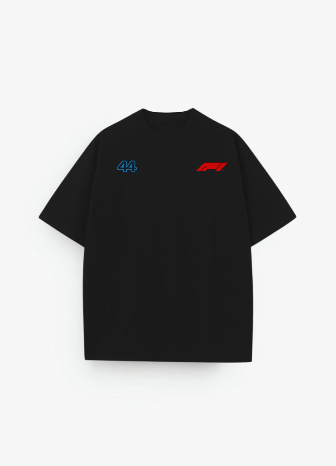 Lewis Hamilton Oversized T-shirt Black - Strells