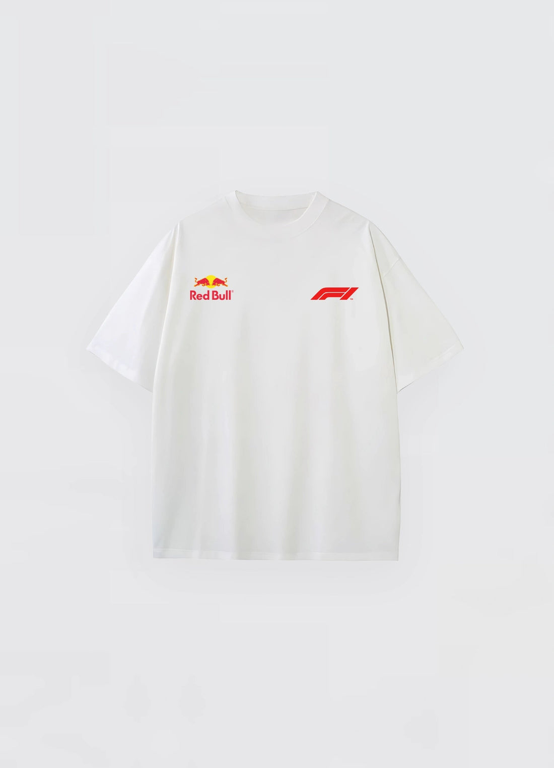 Max Verstappen Red bull Team Oversized T-shirt Off - white - Strells