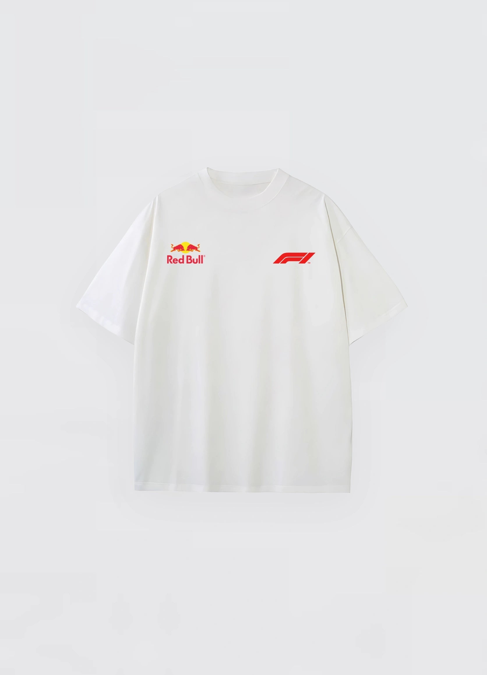 Max Verstappen Red bull Team Oversized T-shirt Off - white - Strells