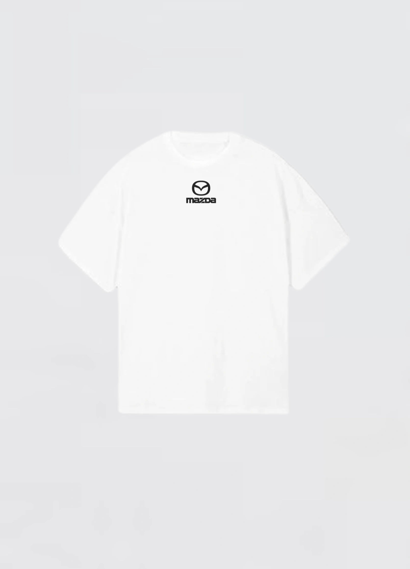 Mazda RX - 7 Car Oversized T-shirt Off - white - Strells