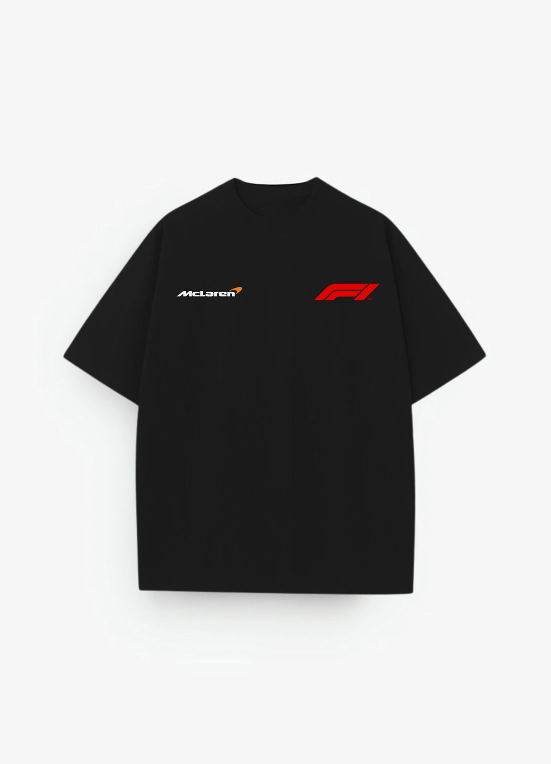 Mclaren Formula 1 Team Oversized T-shirt Black - Strells