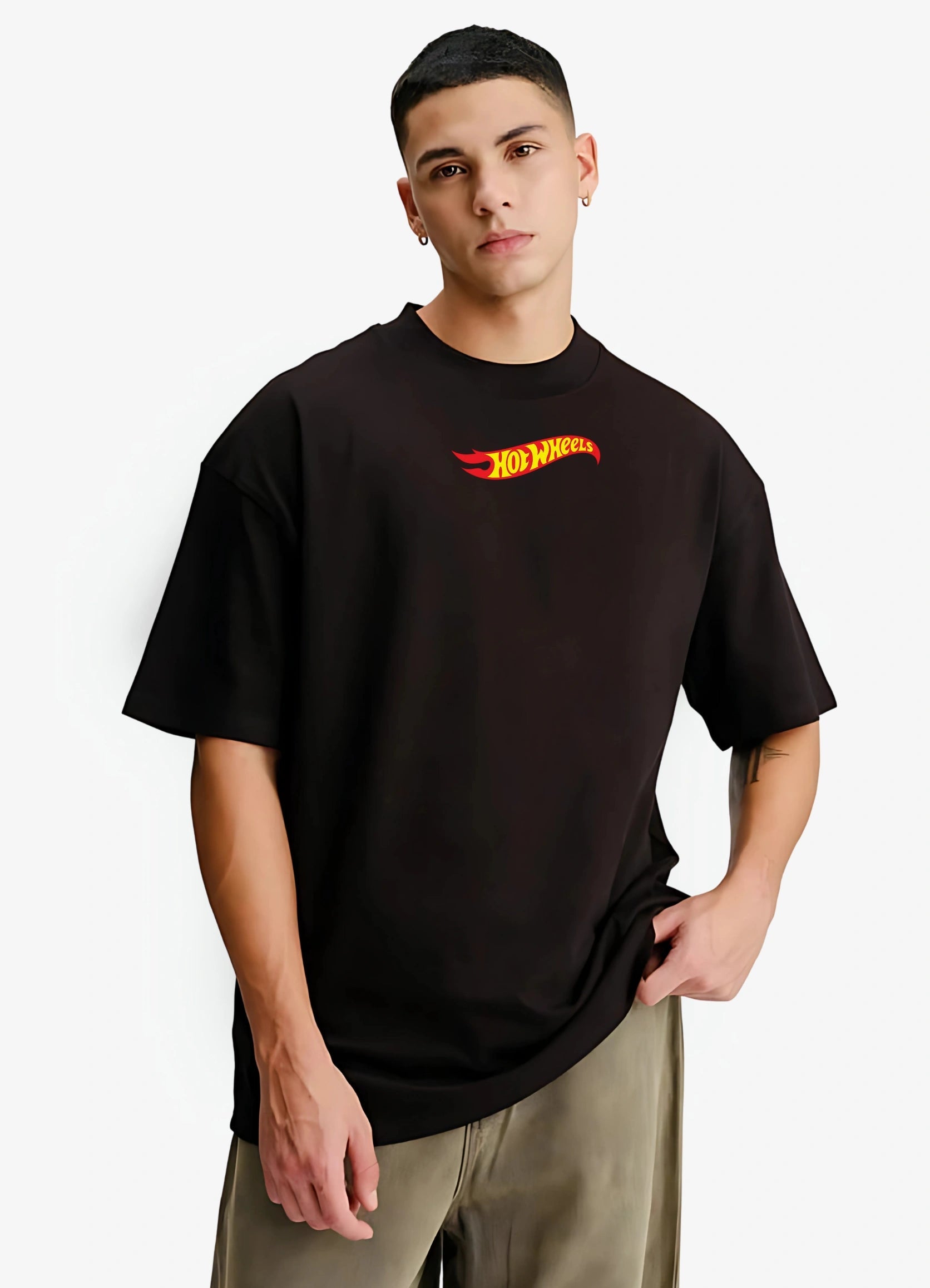 McQueen Oversized Fit T-shirt Black - Strells