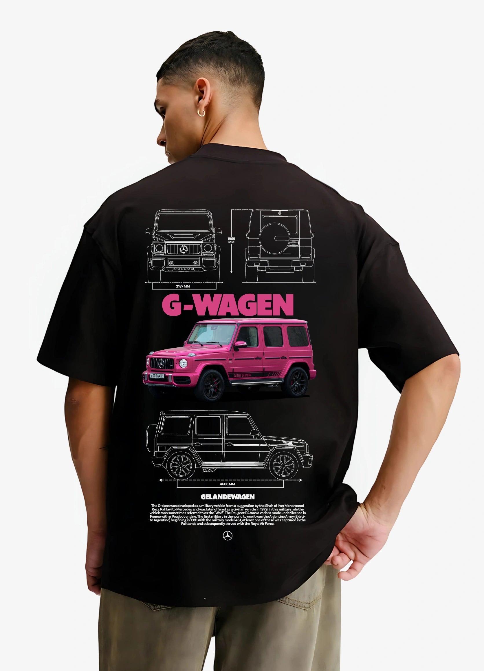 Mercedes AMG G - wagen Oversized T-shirt - Strells