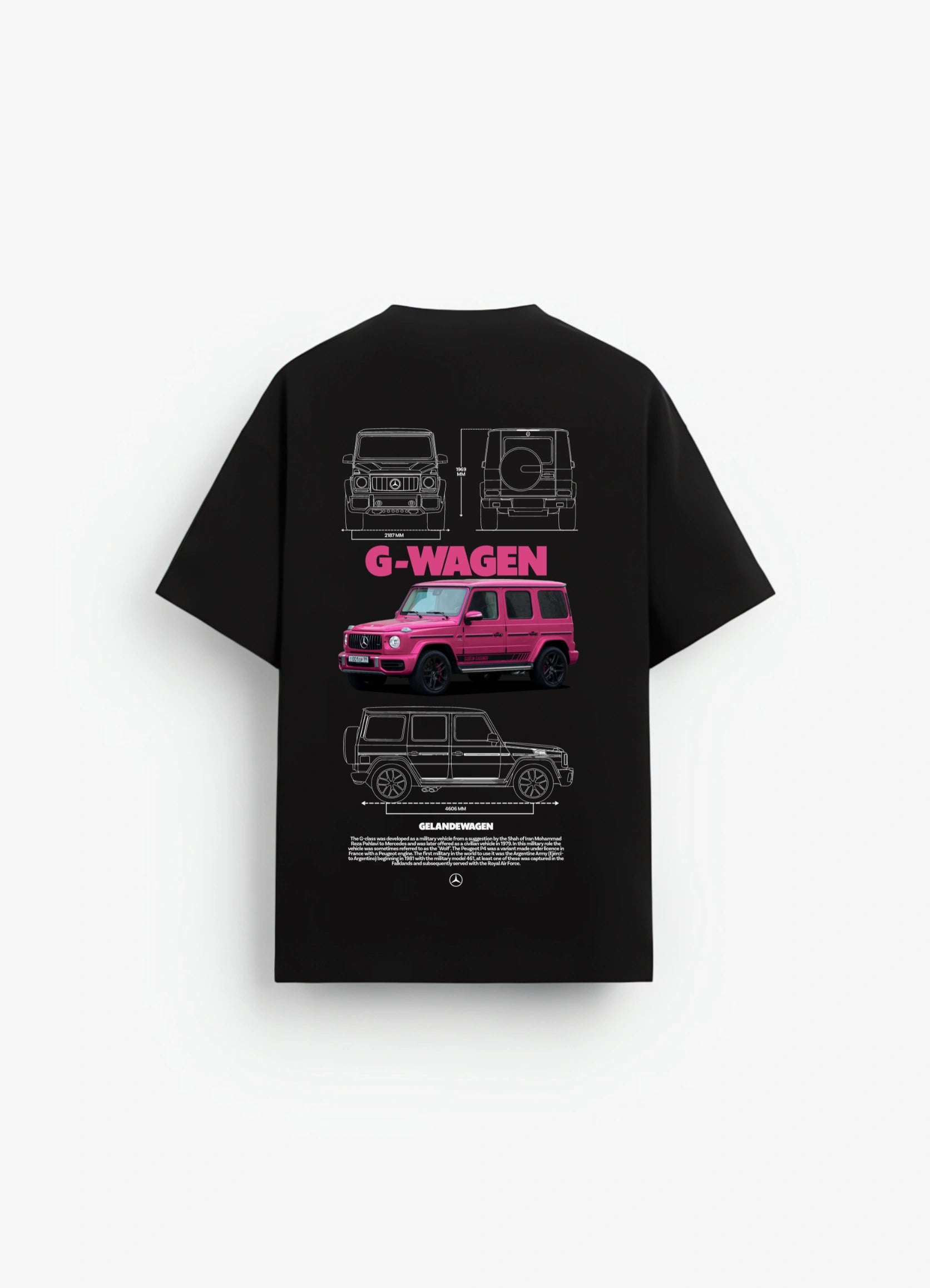 Mercedes AMG G - wagen Oversized T-shirt - Strells