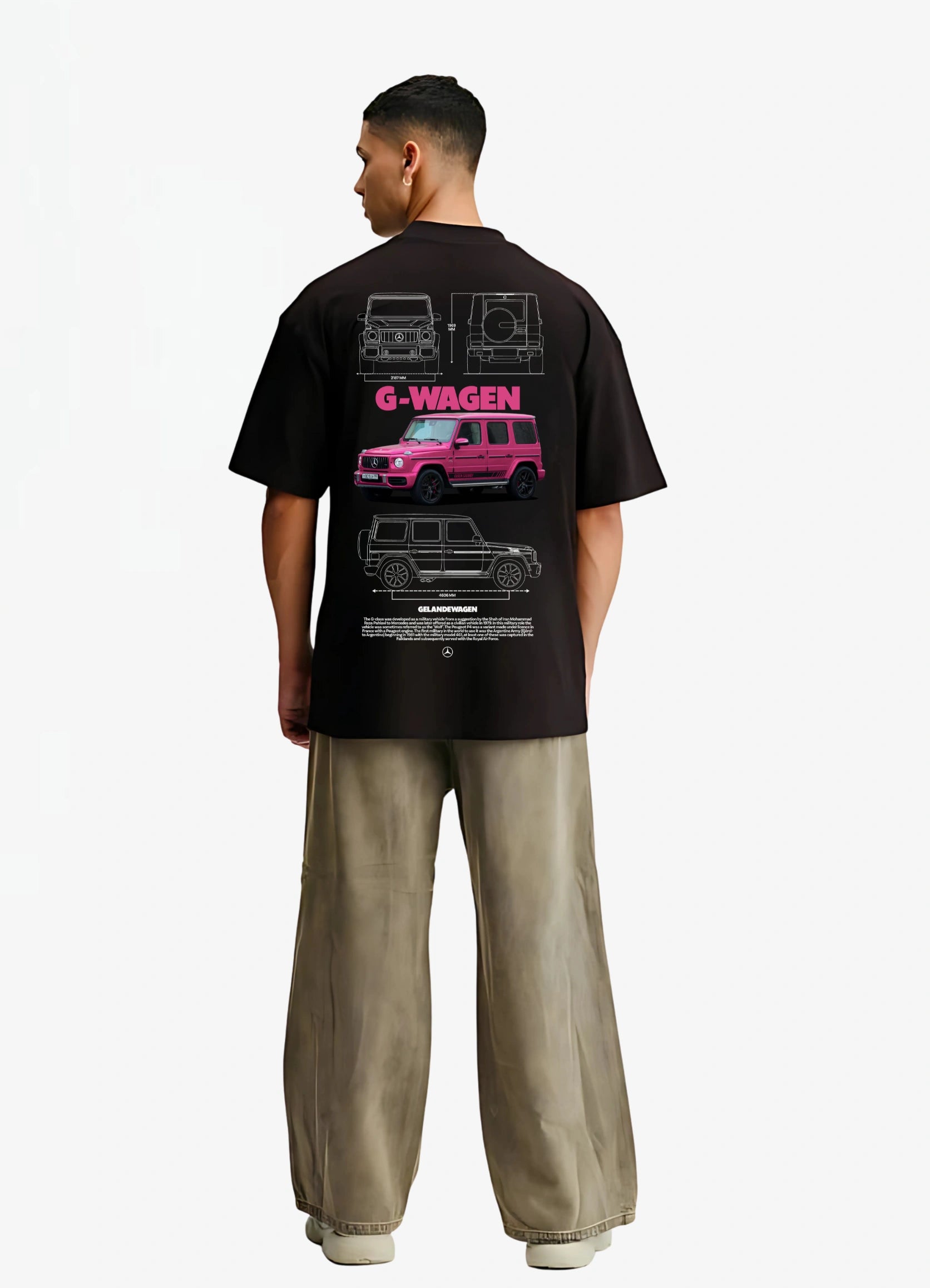 Mercedes AMG G - wagen Oversized T-shirt - Strells