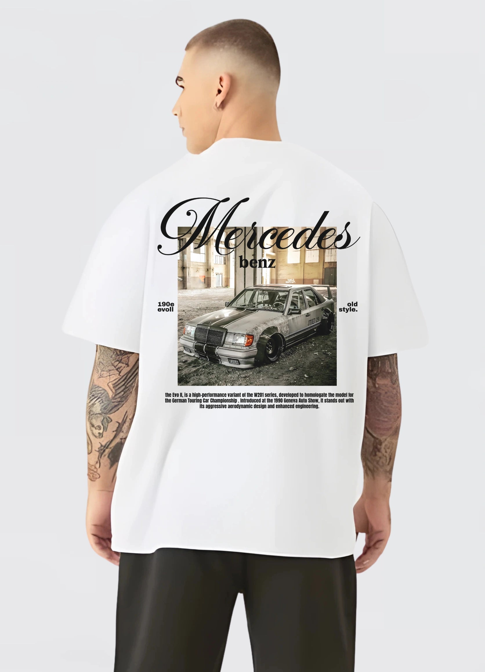 Mercedes Benz Oversized T-shirt Off - white - Strells