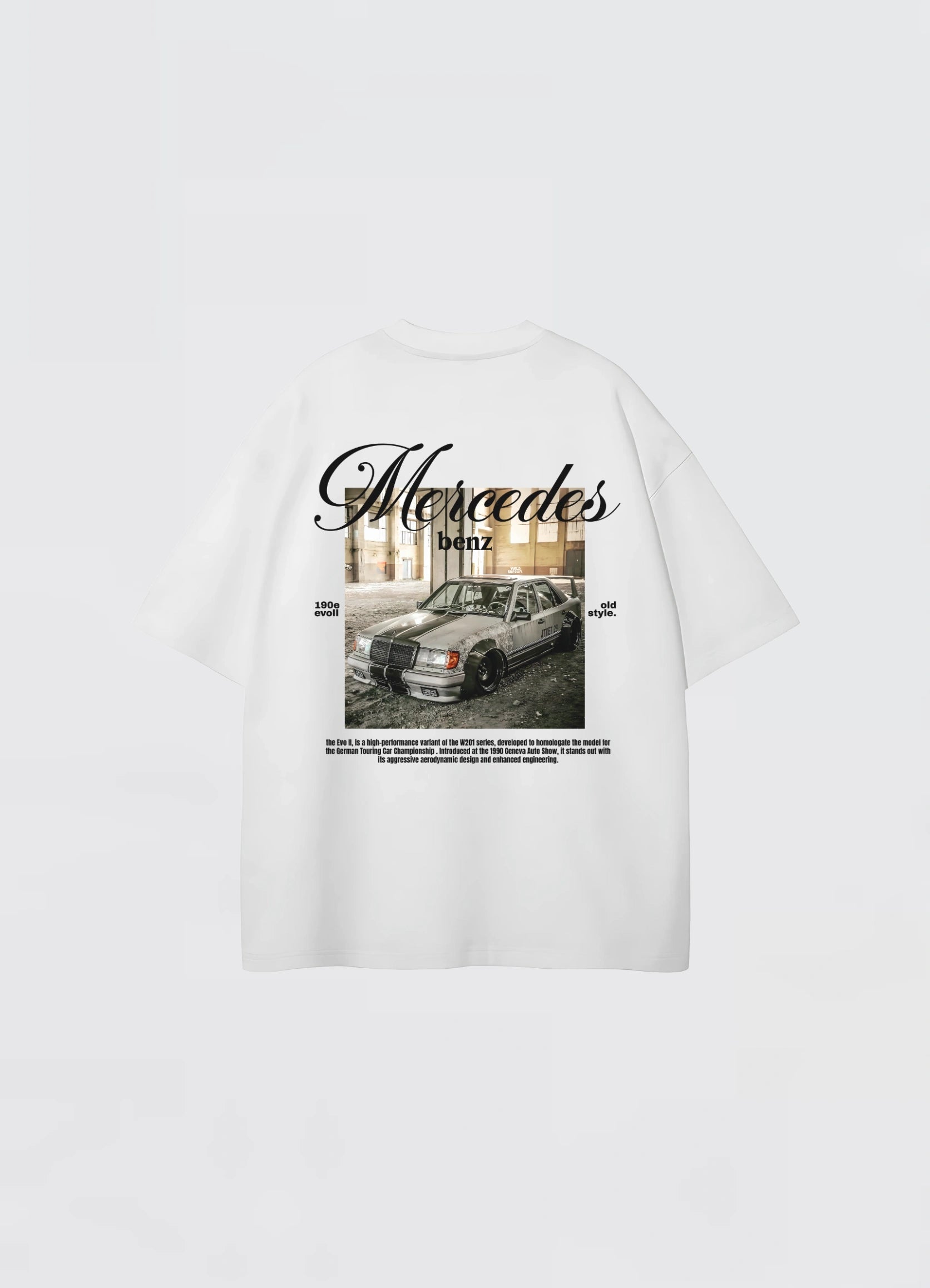 Mercedes Benz Oversized T-shirt Off - white - Strells