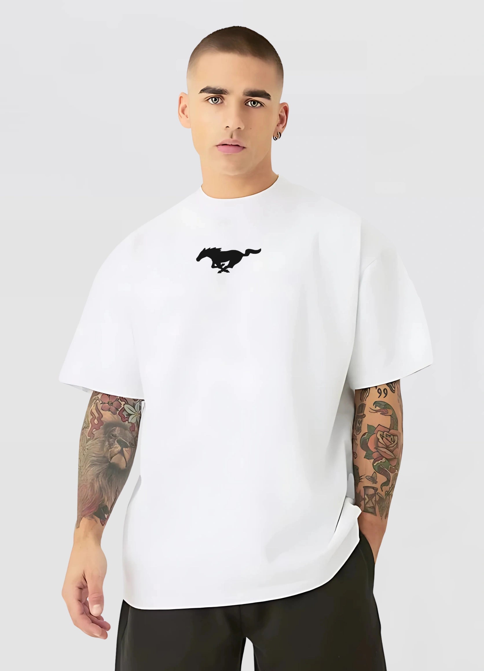 Mustang Elanor GT500 1975 Oversized T-shirt Off - white - Strells