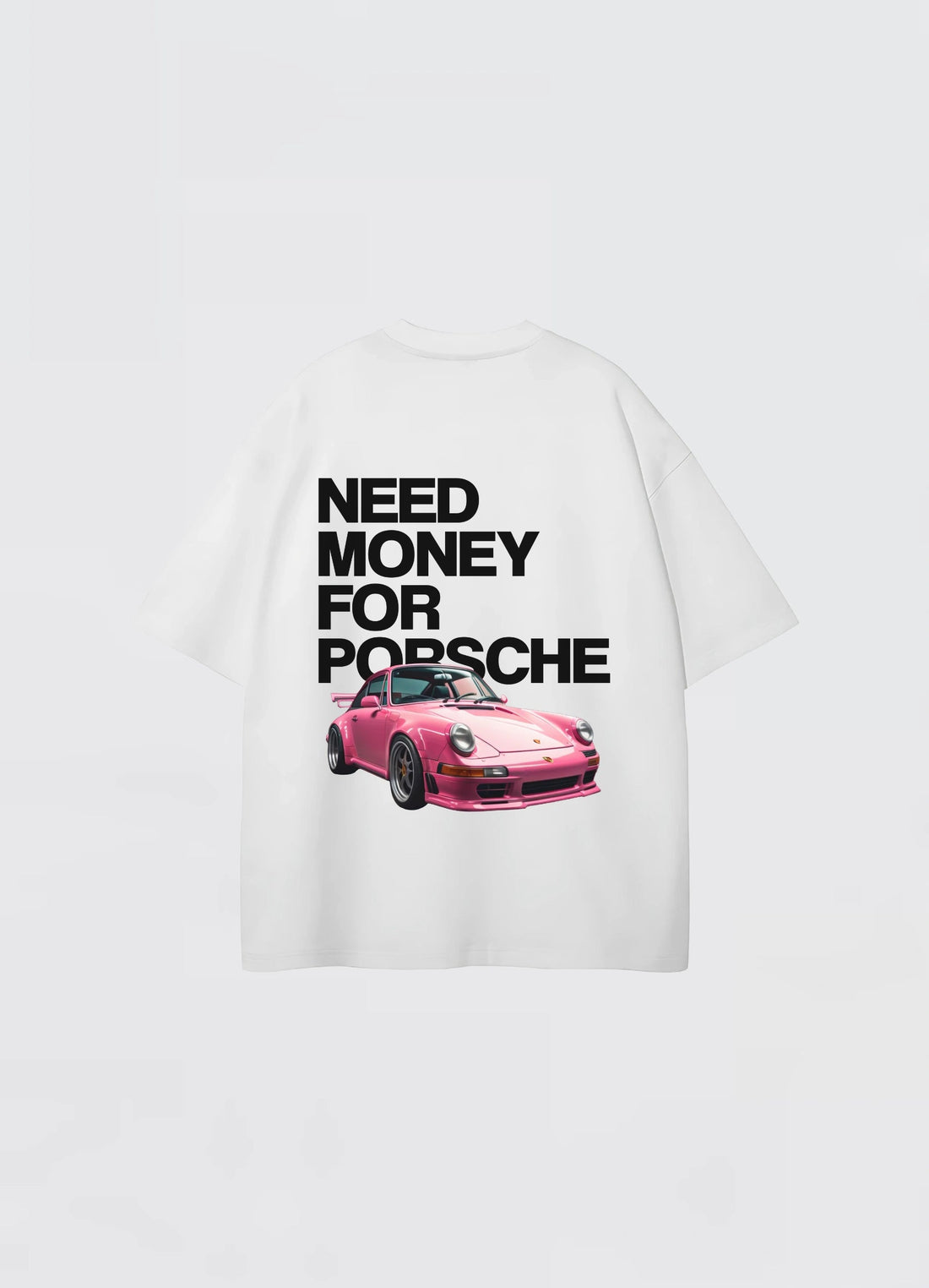 Need Money For Porsche Oversized T-shirt Off - white - Strells