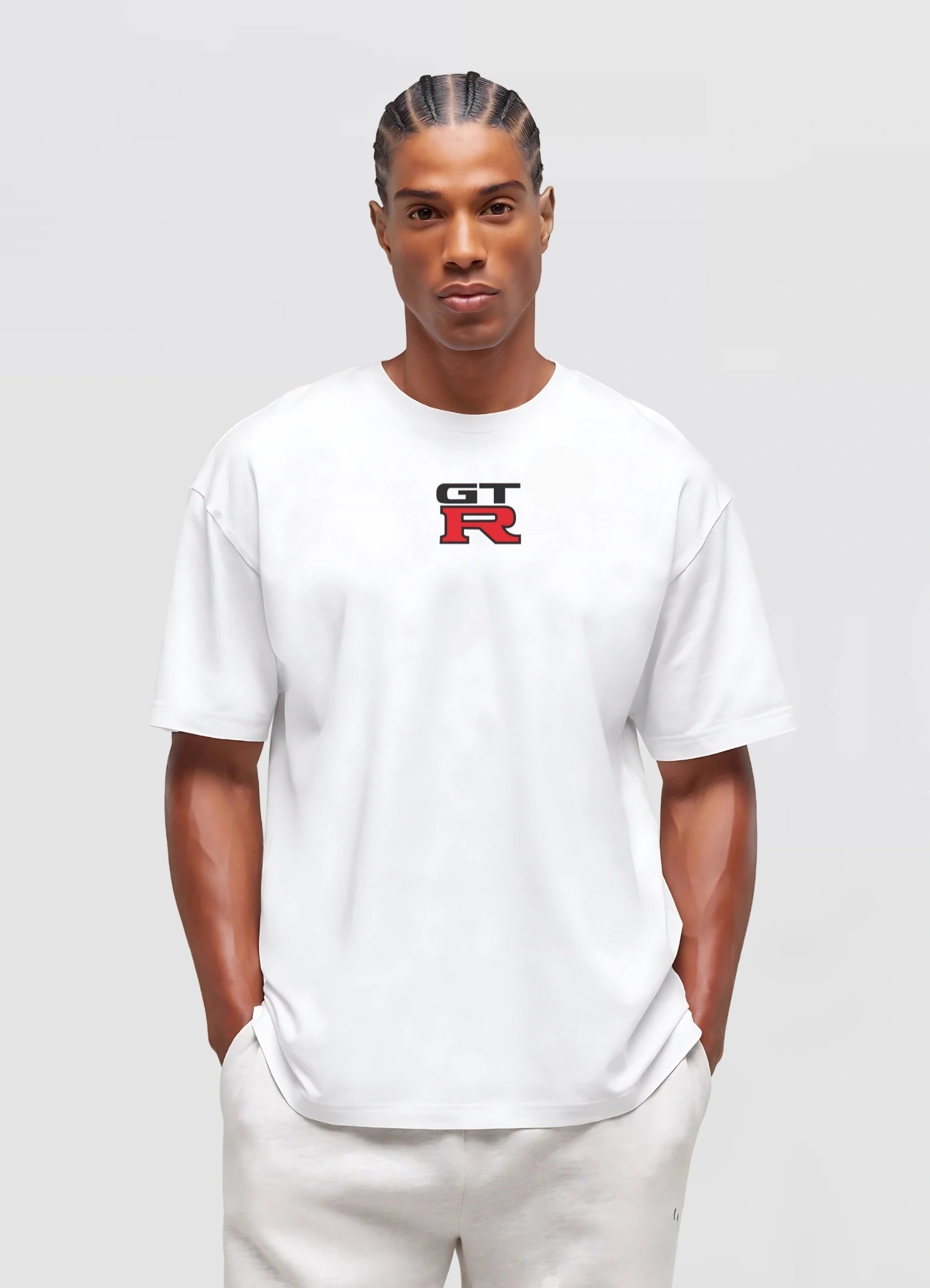 Nissan GTR Nismo Oversized T-shirt Off - white - Strells